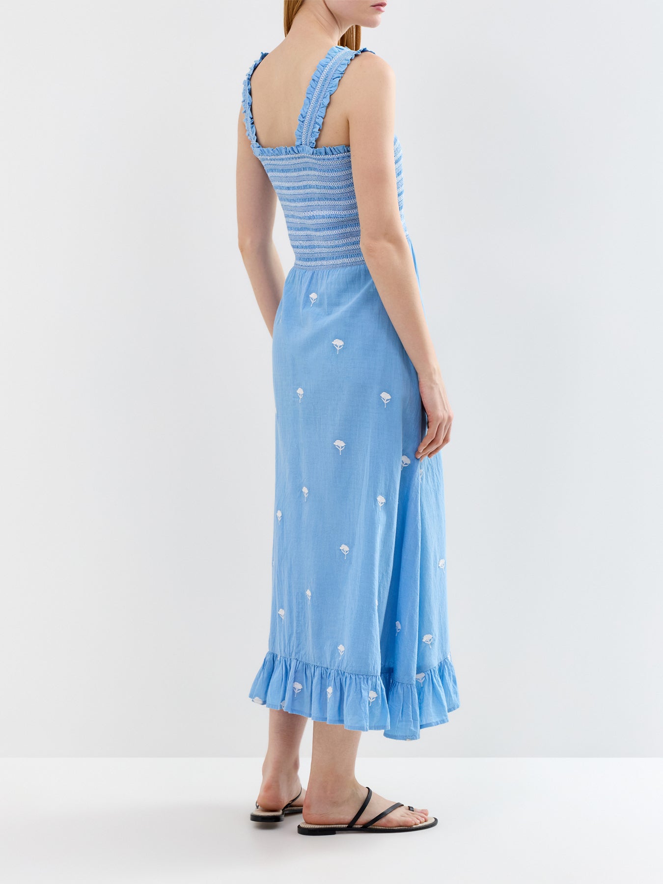 Rhianna Embroidered Maxi Dress
