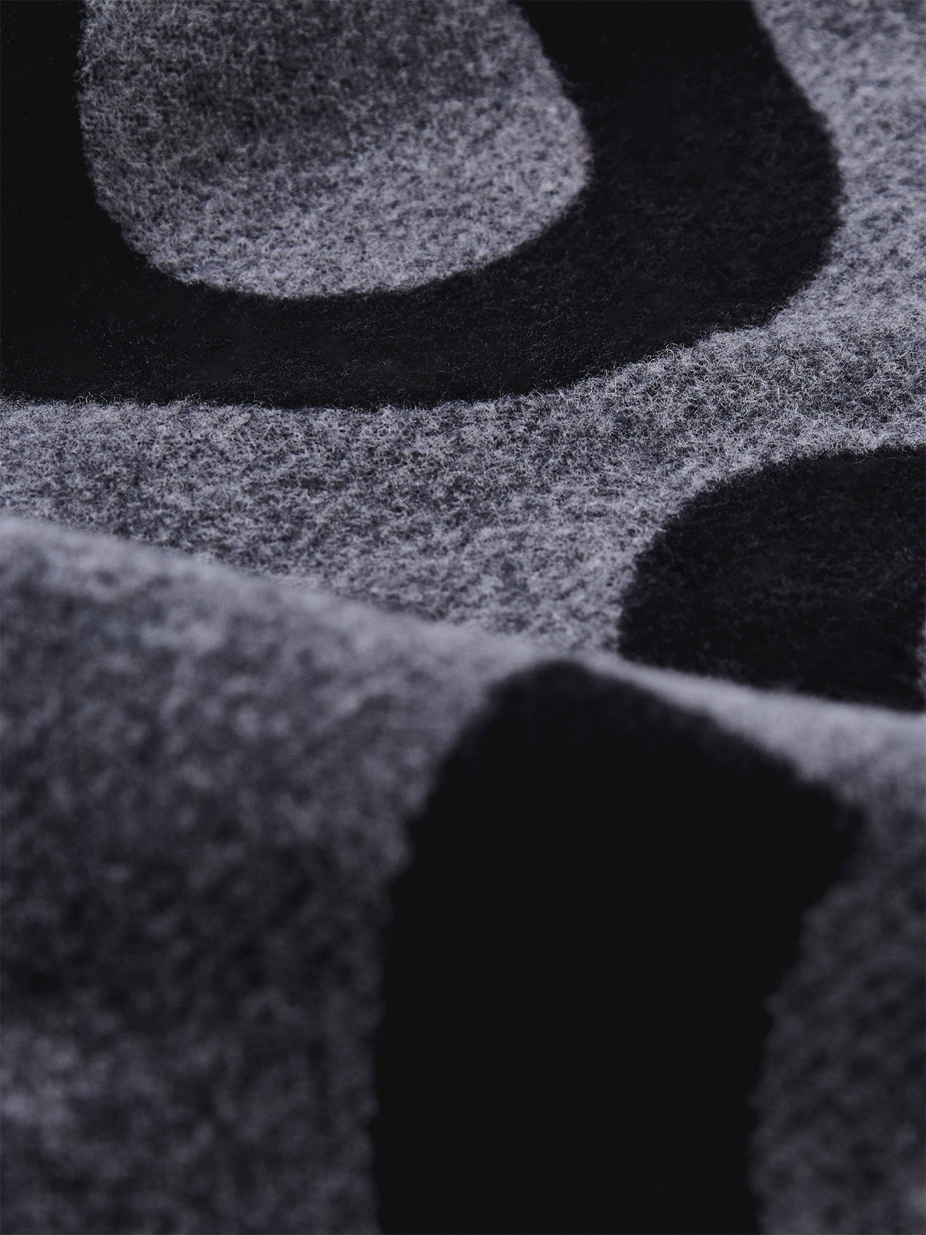 Rikard Wool Blend Logo Scarf