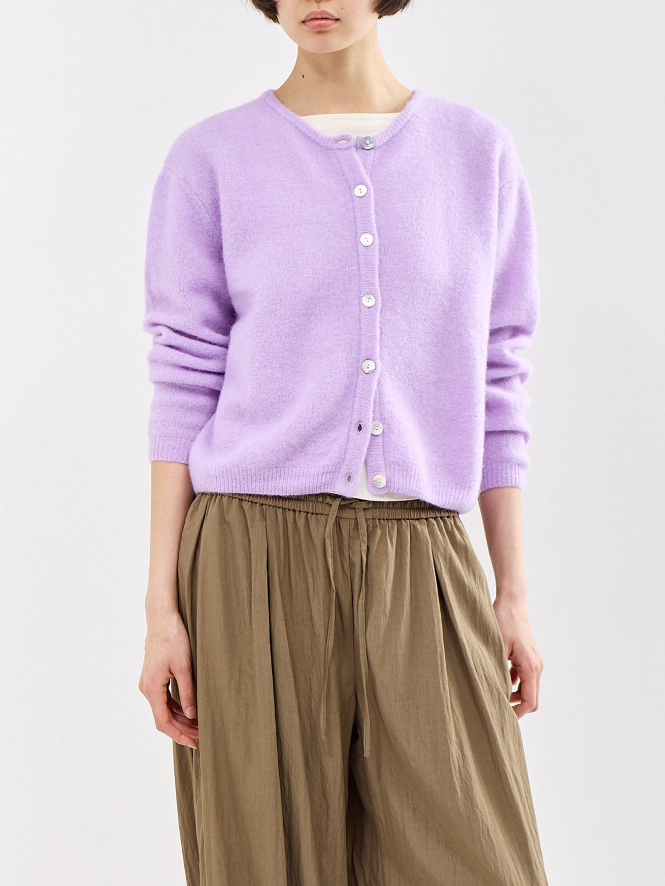 Vitow Cardigan Purple