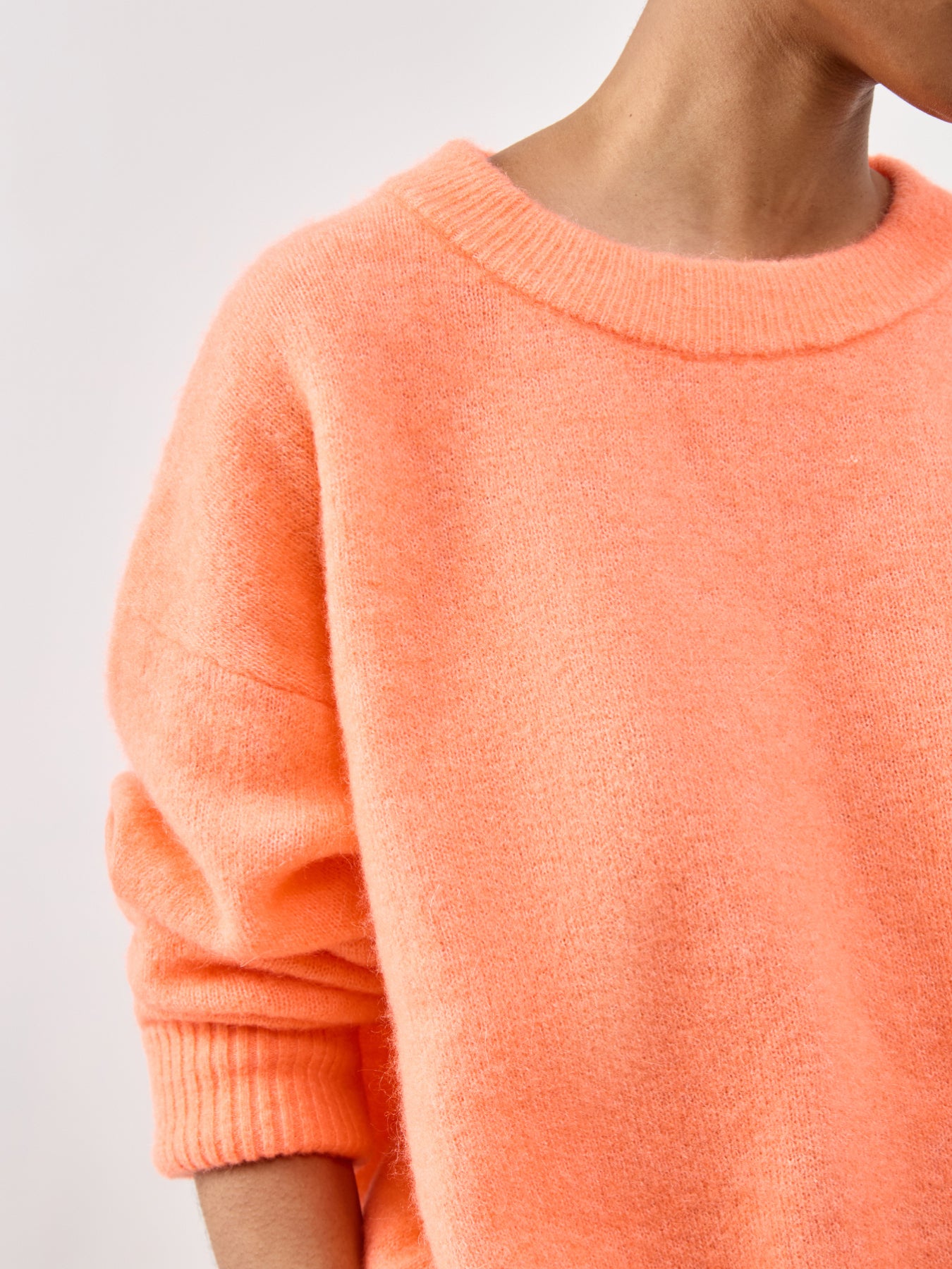 Vitow Crew Neck Jumper Orange