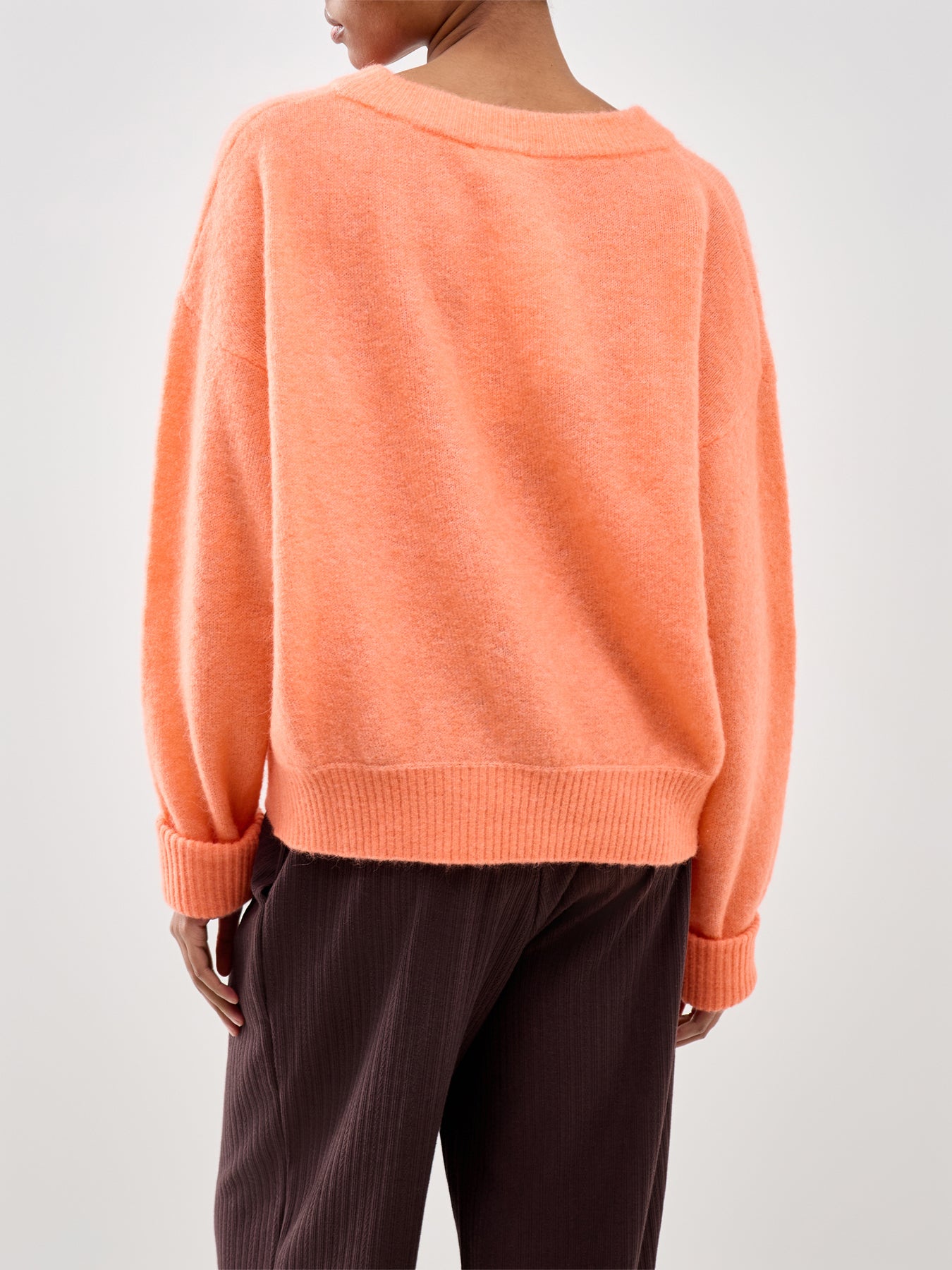 Vitow Crew Neck Jumper Orange