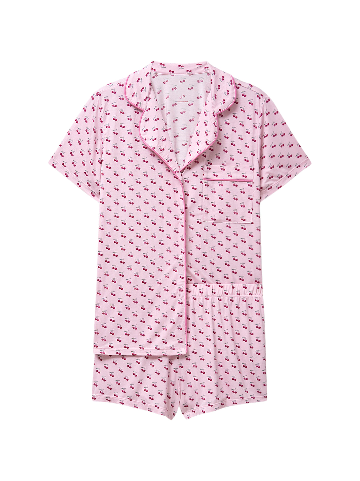 Short Pyjama Set Pink