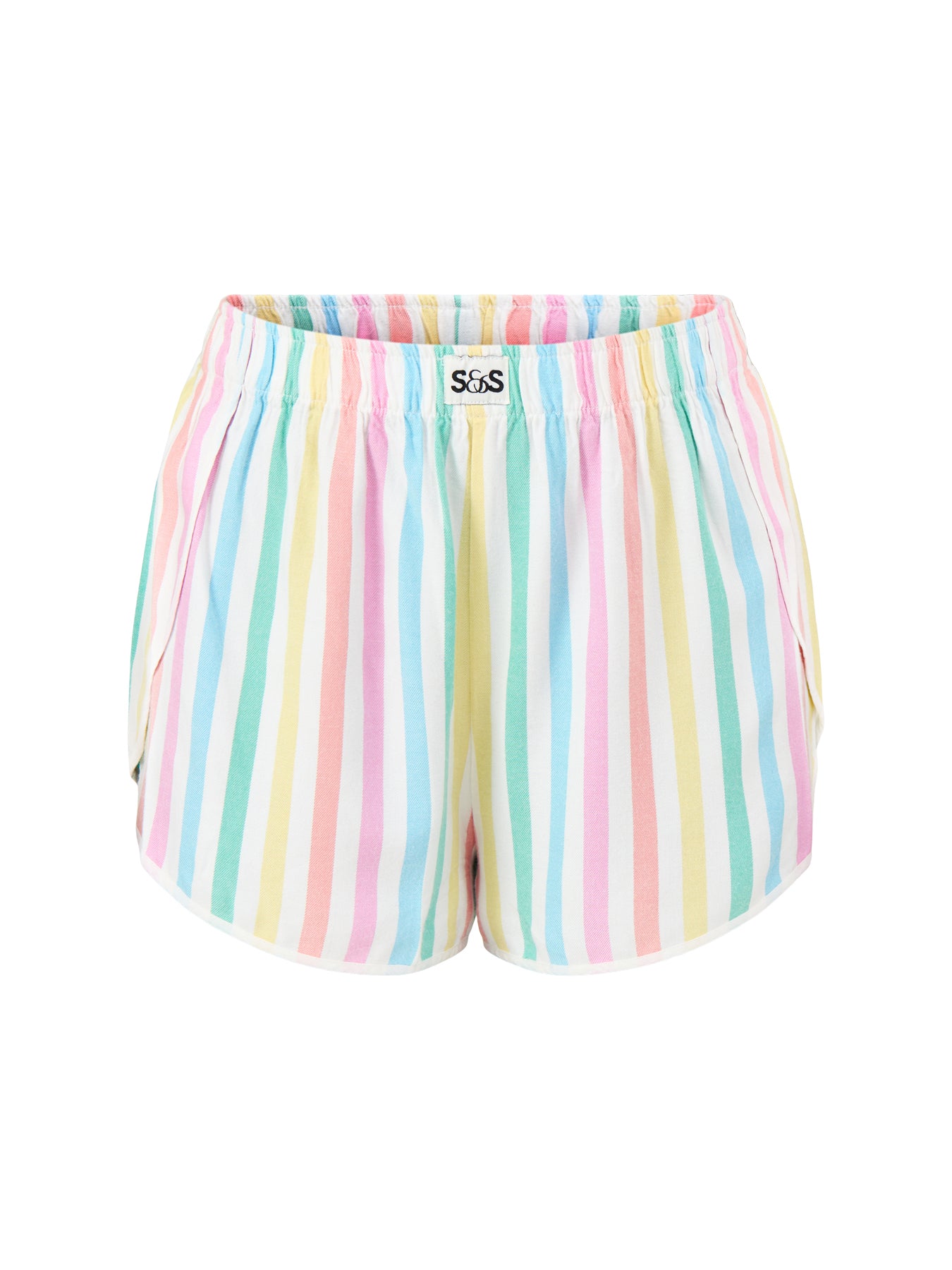 Ecovero Pyjama Shorts Stripe Print