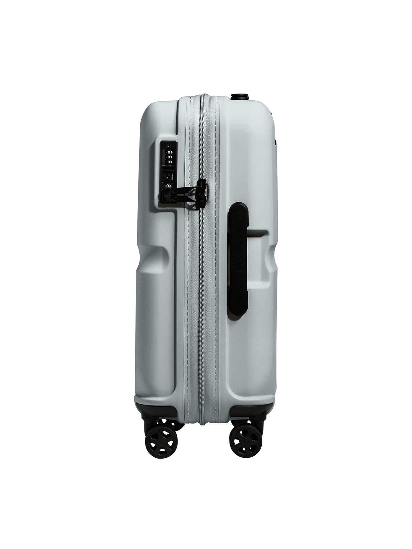 Single Stripe Cabin Suitcase Blue 55cm