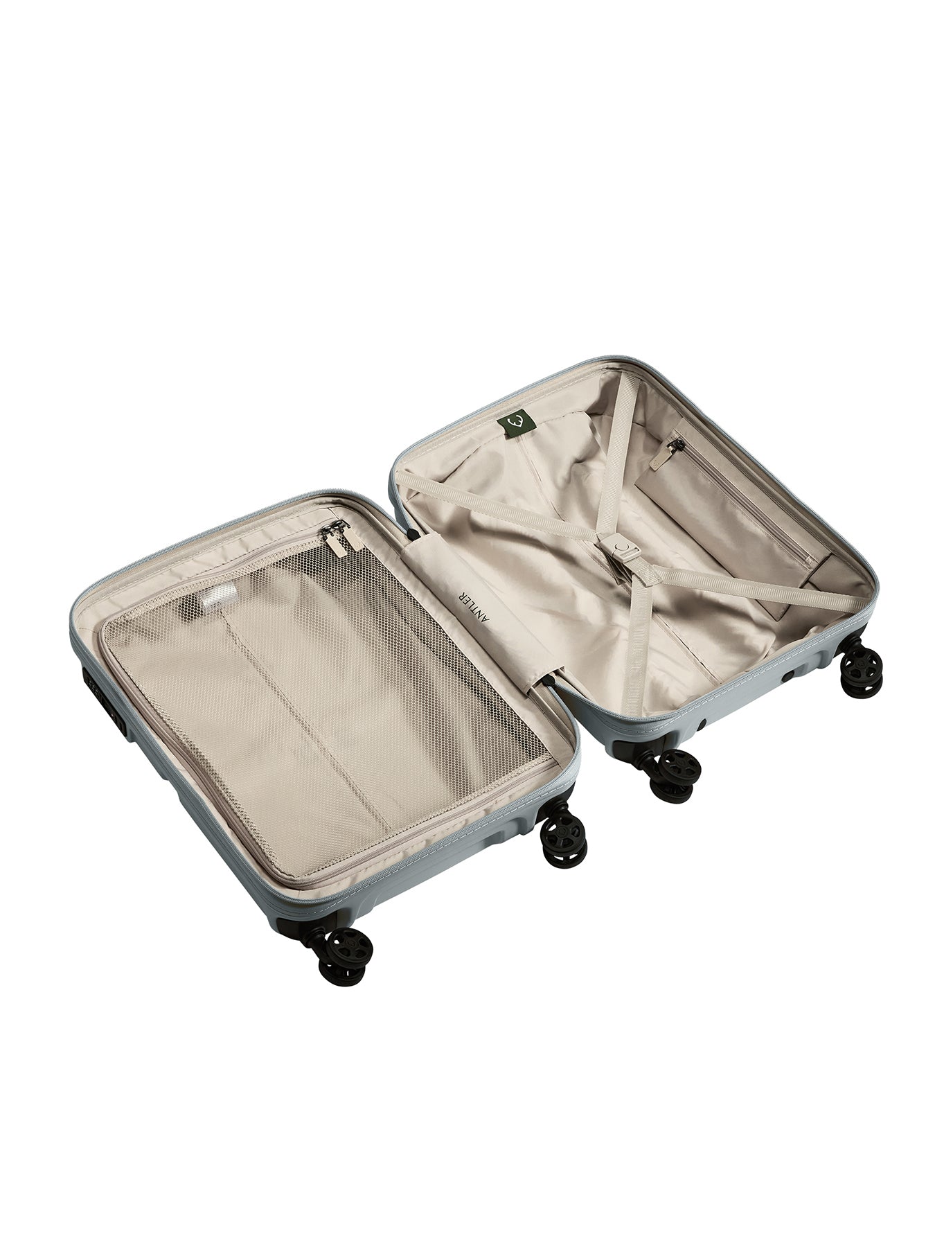 Single Stripe Cabin Suitcase Blue 55cm