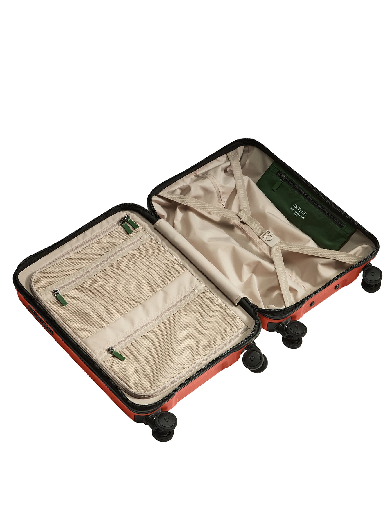 Icon Stripe Expandable Cabin Suitcase Red 55cm