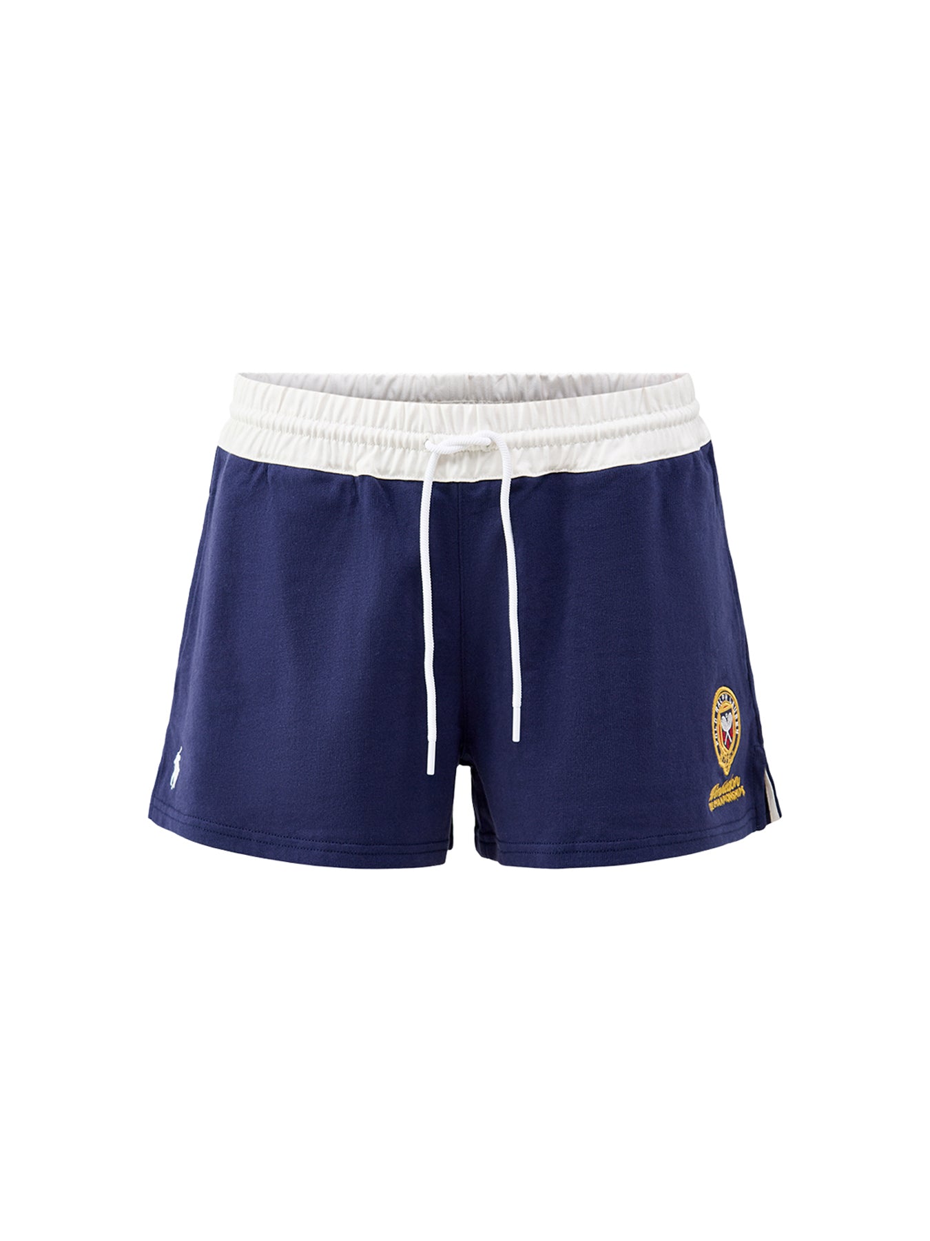 Wimbledon Drawstring Waist Shorts Navy