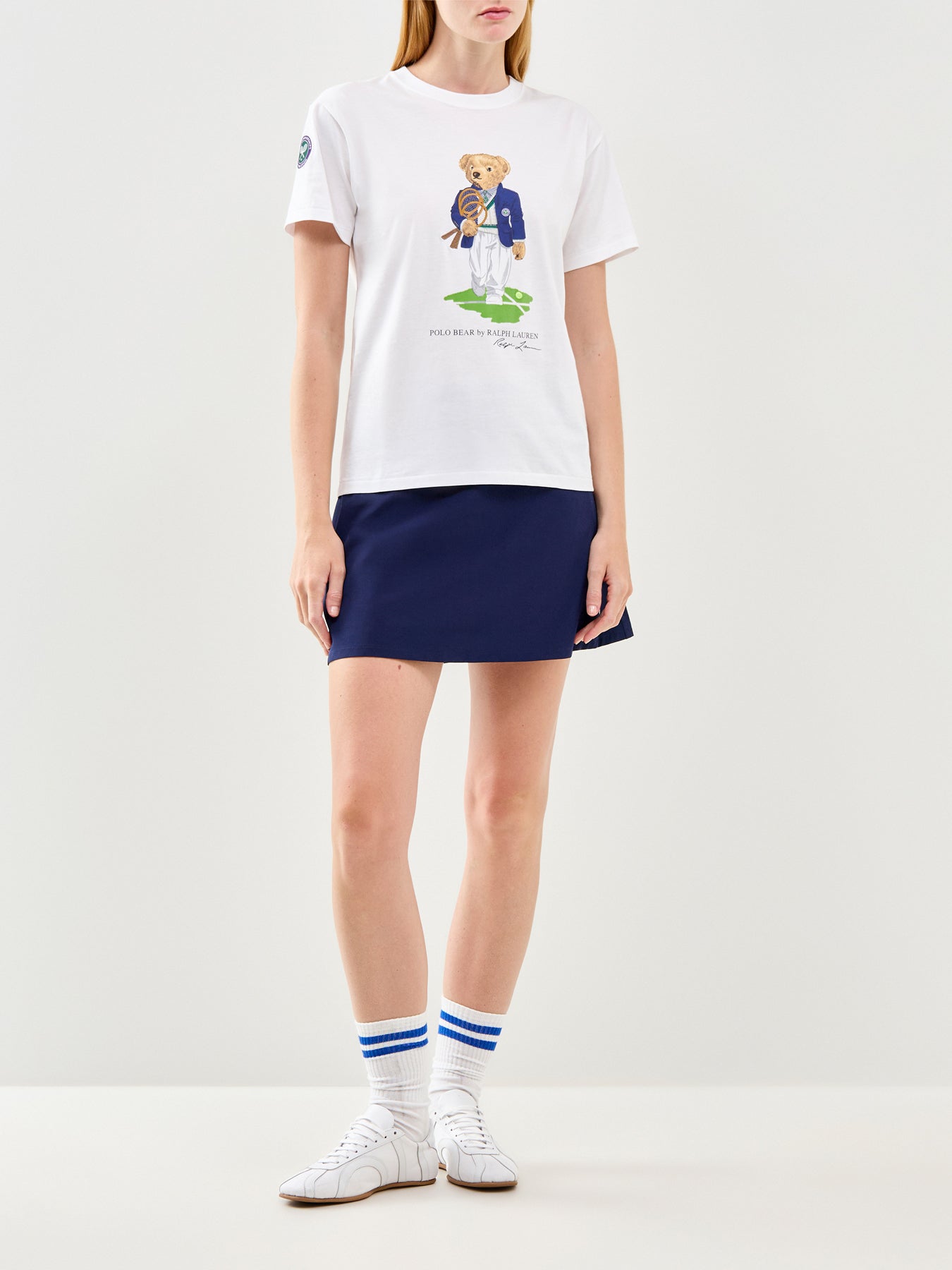 Wimbledon Polo Bear T-Shirt White