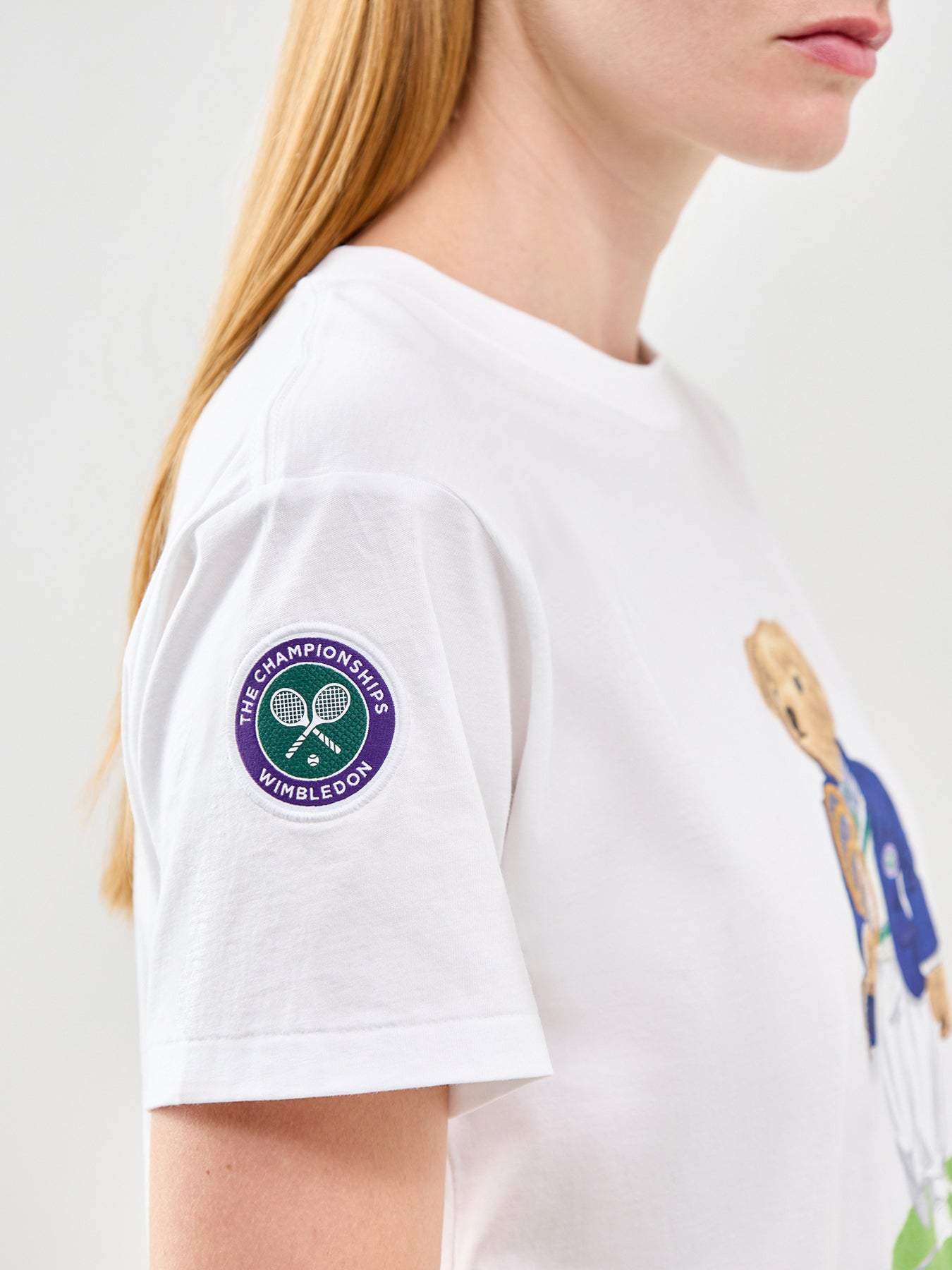 Wimbledon Polo Bear T-Shirt White