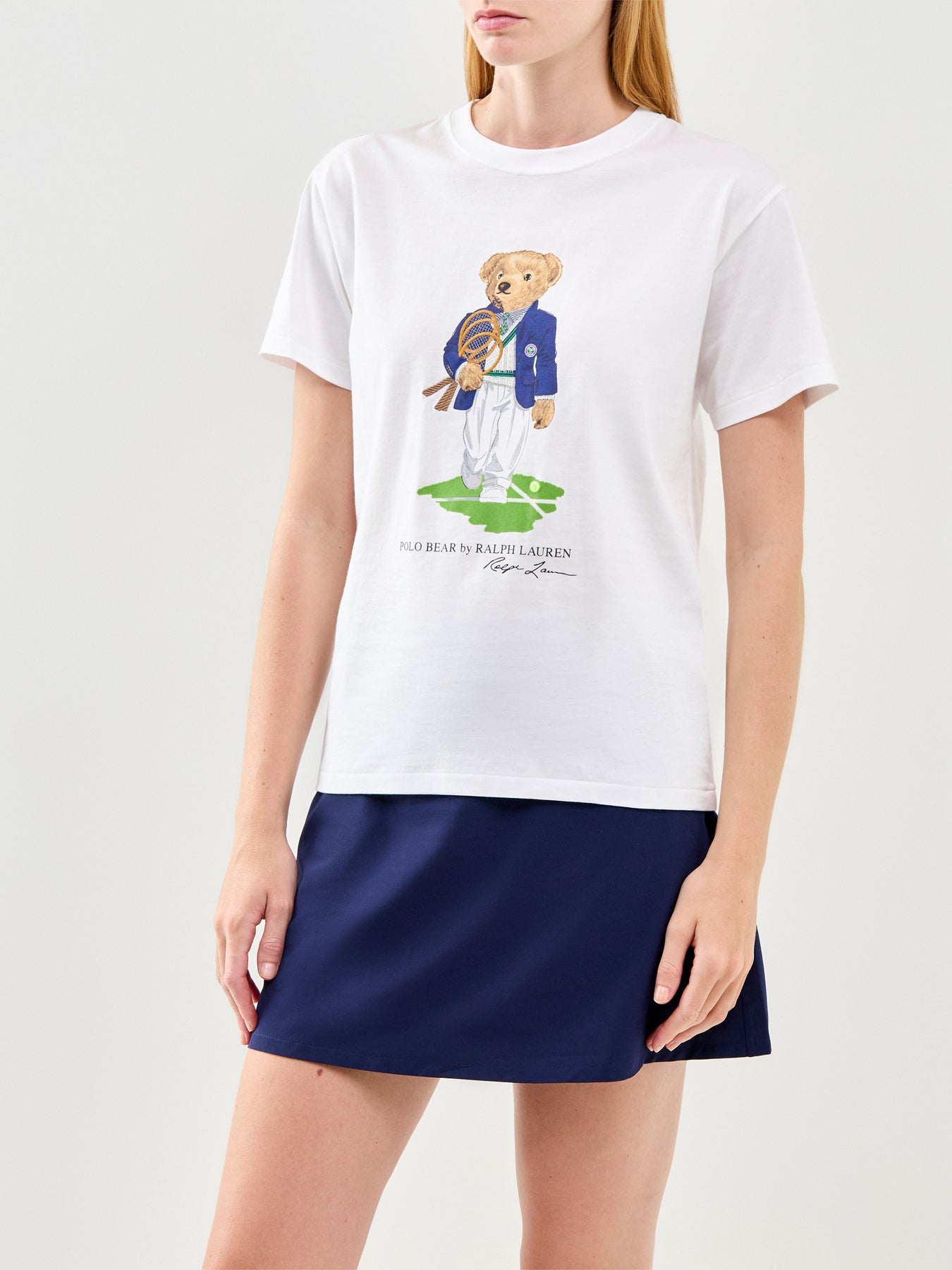Wimbledon Polo Bear T-Shirt White