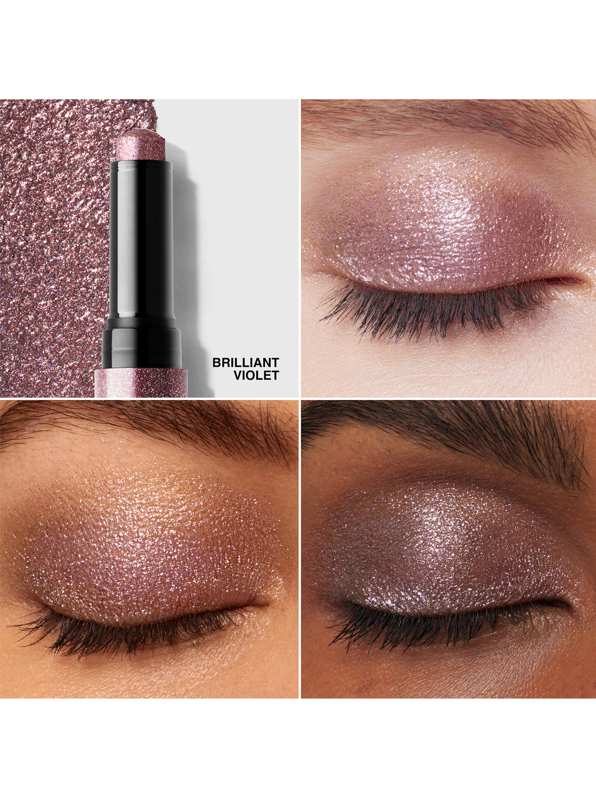 Crystal Eyes Shadow Stick Brilliant Violet