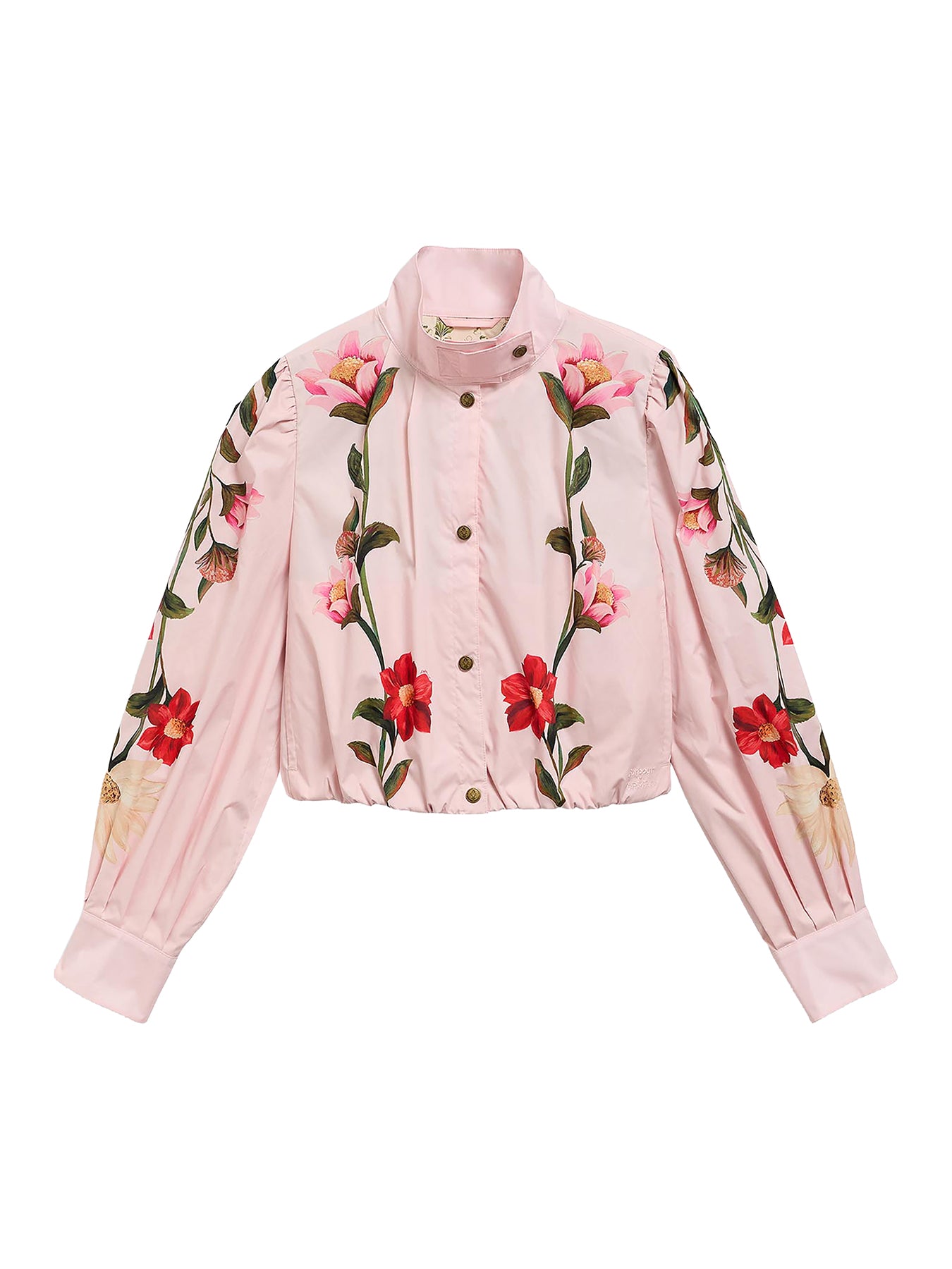 Barbour x Farm Rio Madelena Showerproof Jacket Pink