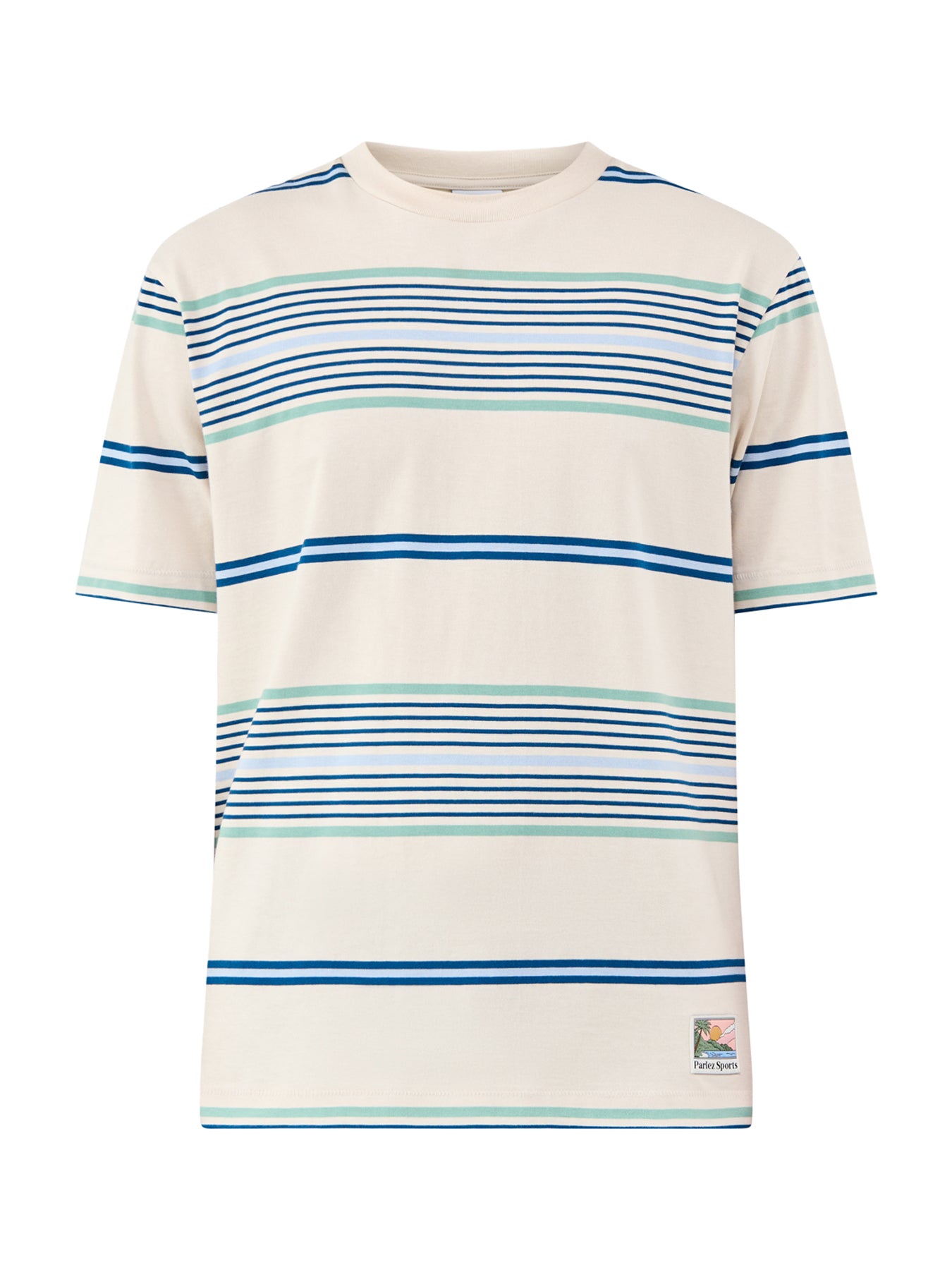 Calm Stripe T-Shirt Cream