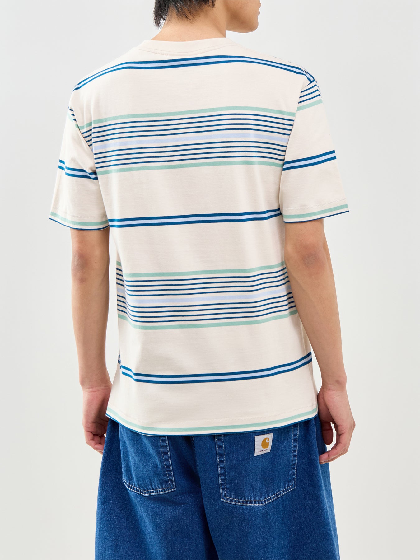 Calm Stripe T-Shirt Cream