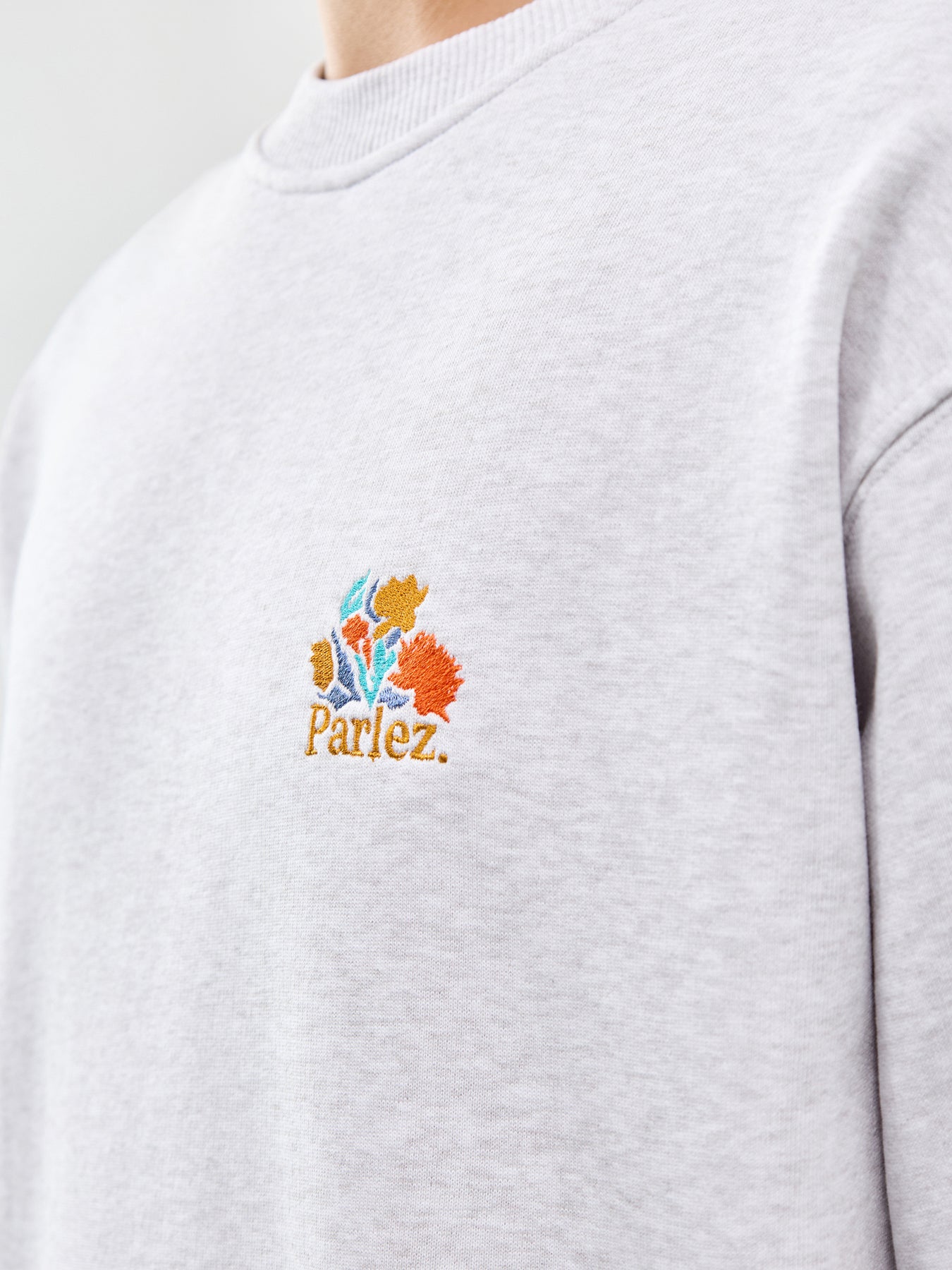 Imprint Crew Neck Sweatshirt Grey