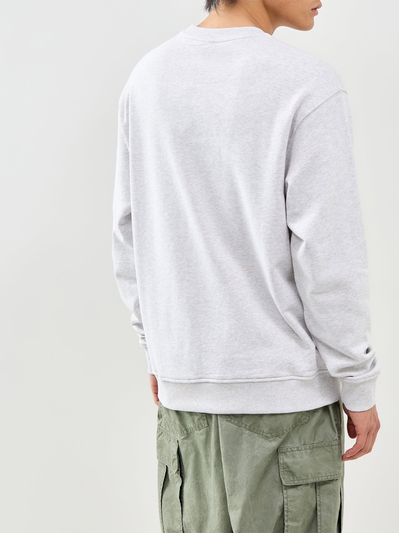 Imprint Crew Neck Sweatshirt Grey