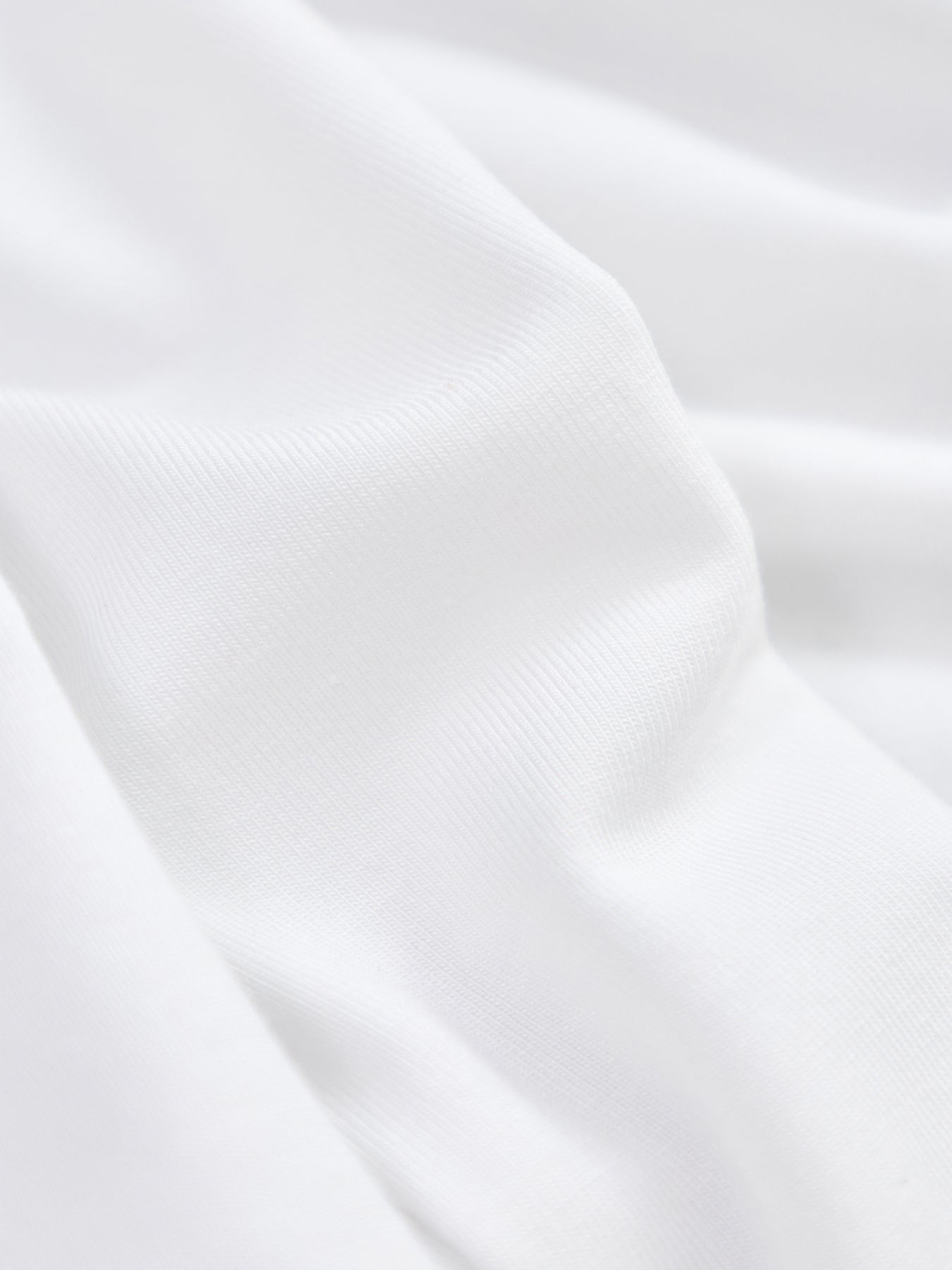 Long Sleeve Layering Top White