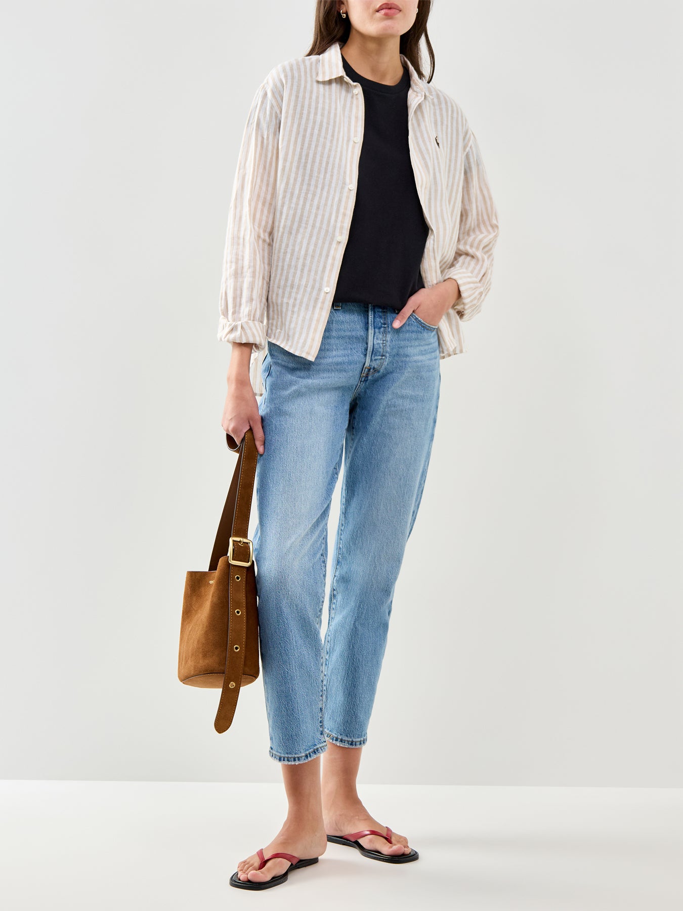 501 Crop Jeans