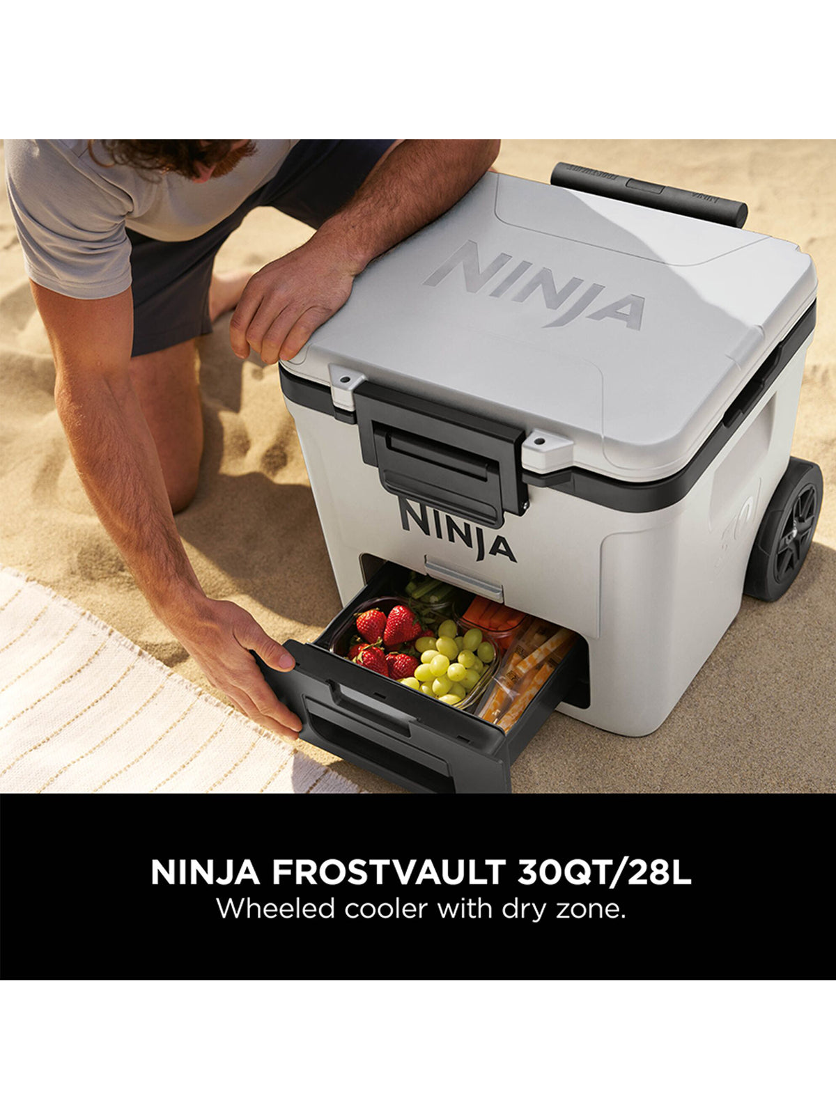 FrostVault Wheeled Cooler 28L