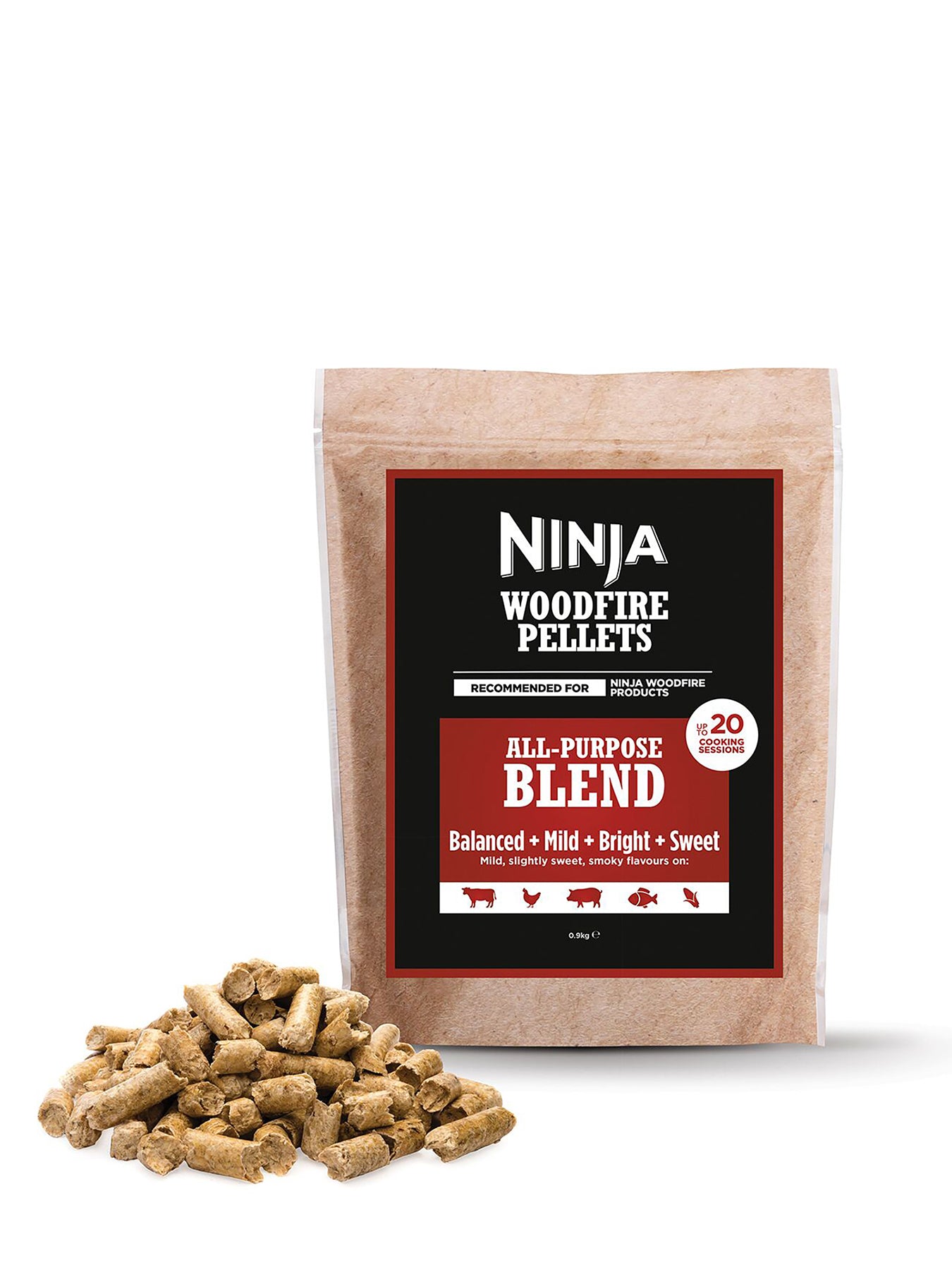 Woodfire Pellets All Purpose Blend 900g