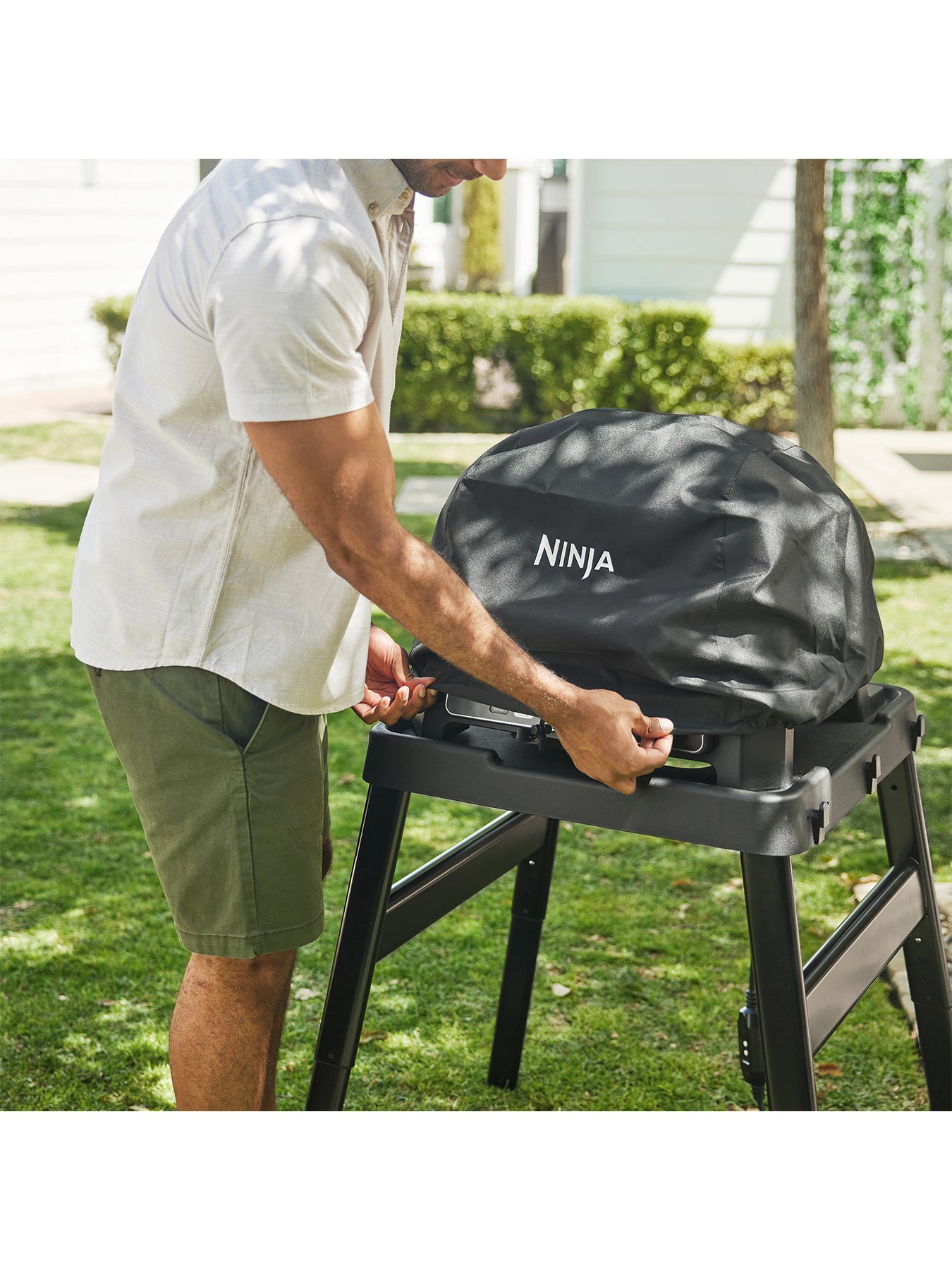Woodfire XL Grill Cover Black