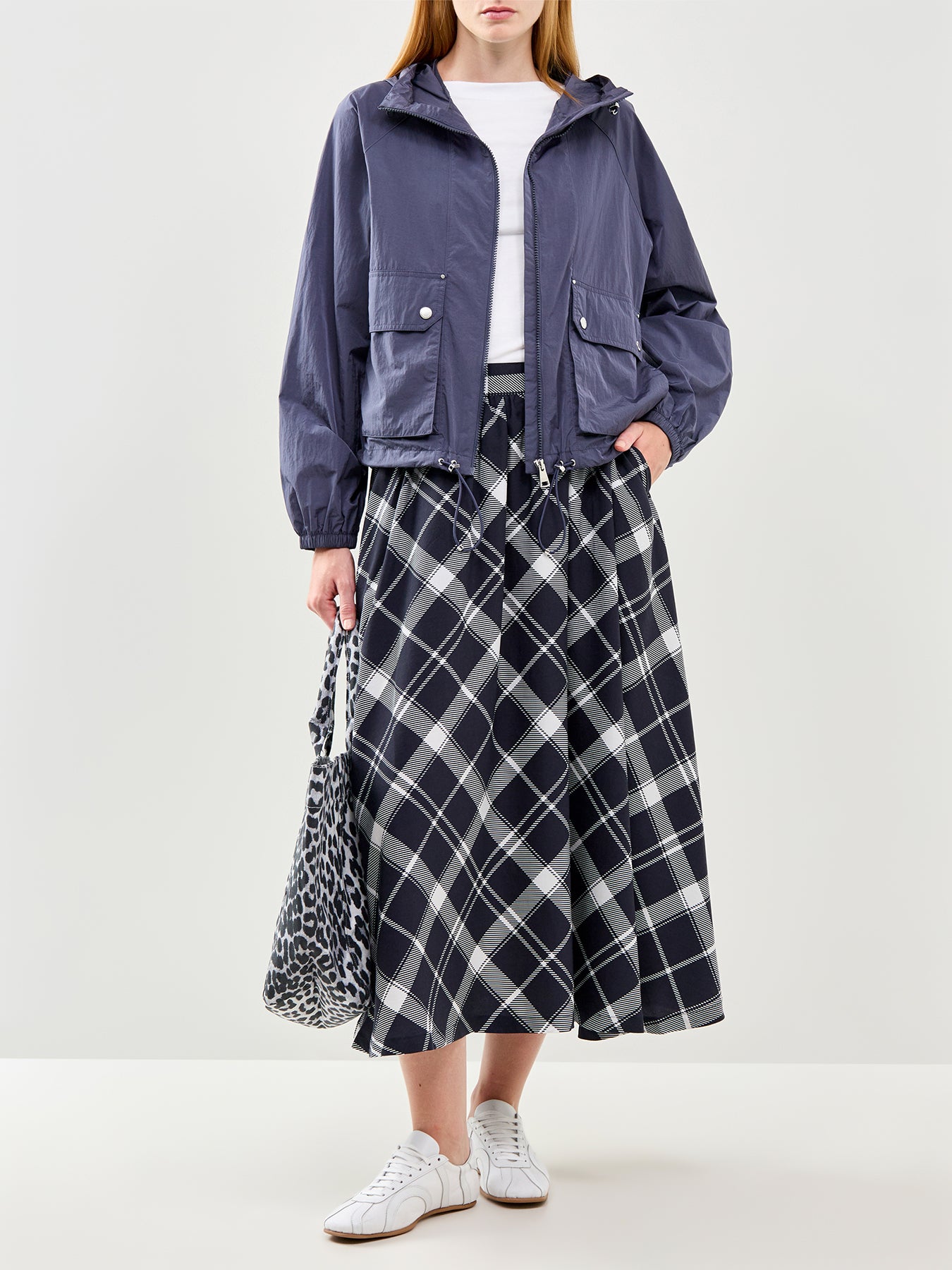 Maizy Showerproof Jacket Navy