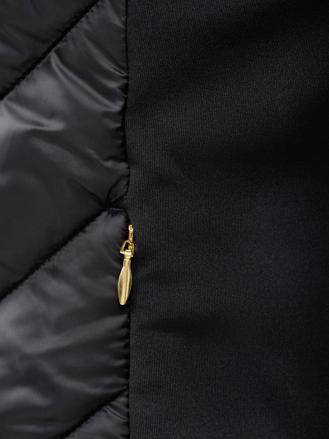 Luxara Quilted Sweat Black