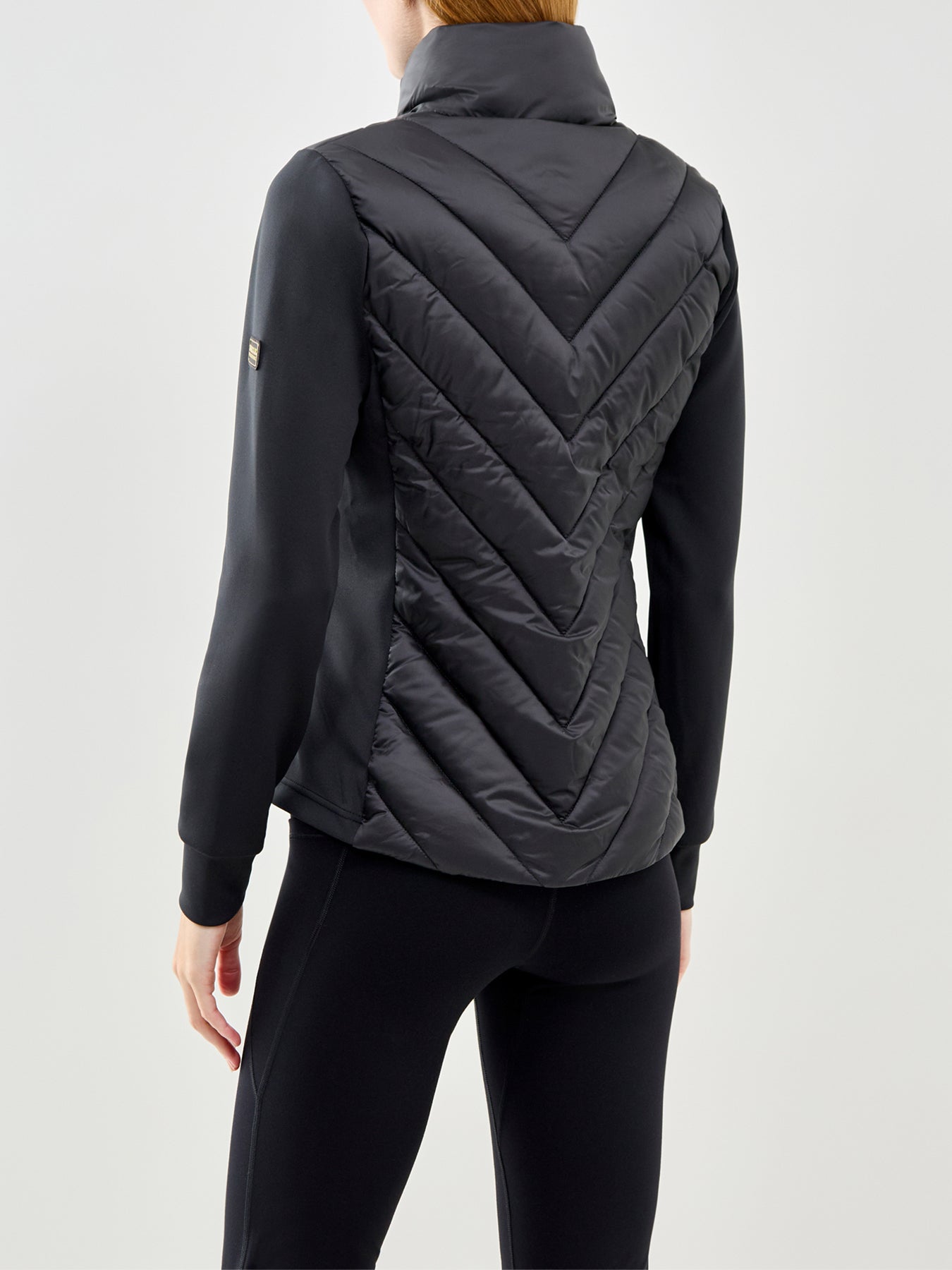 Luxara Quilted Sweat Black