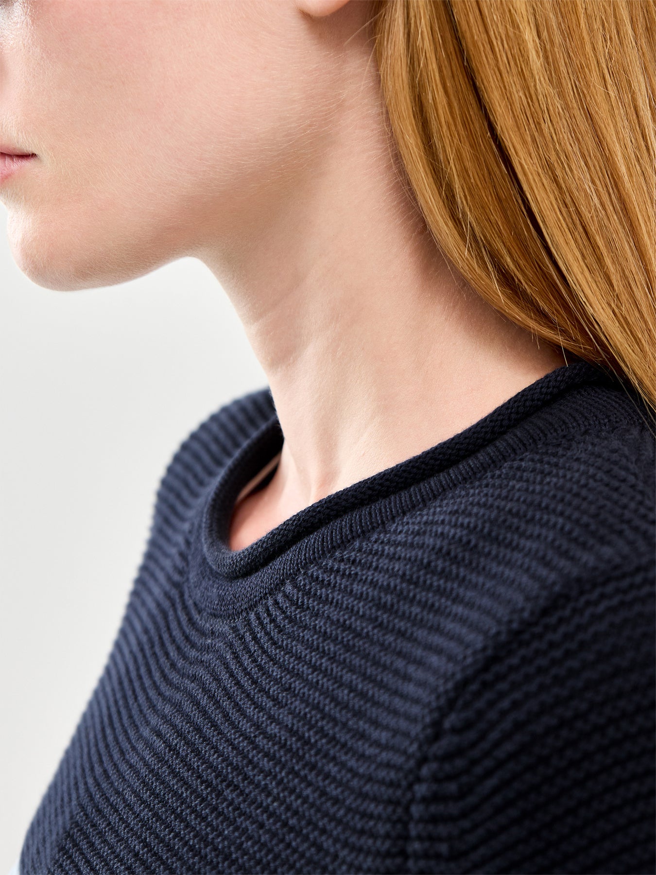 Hinton Knitted Jumper Navy