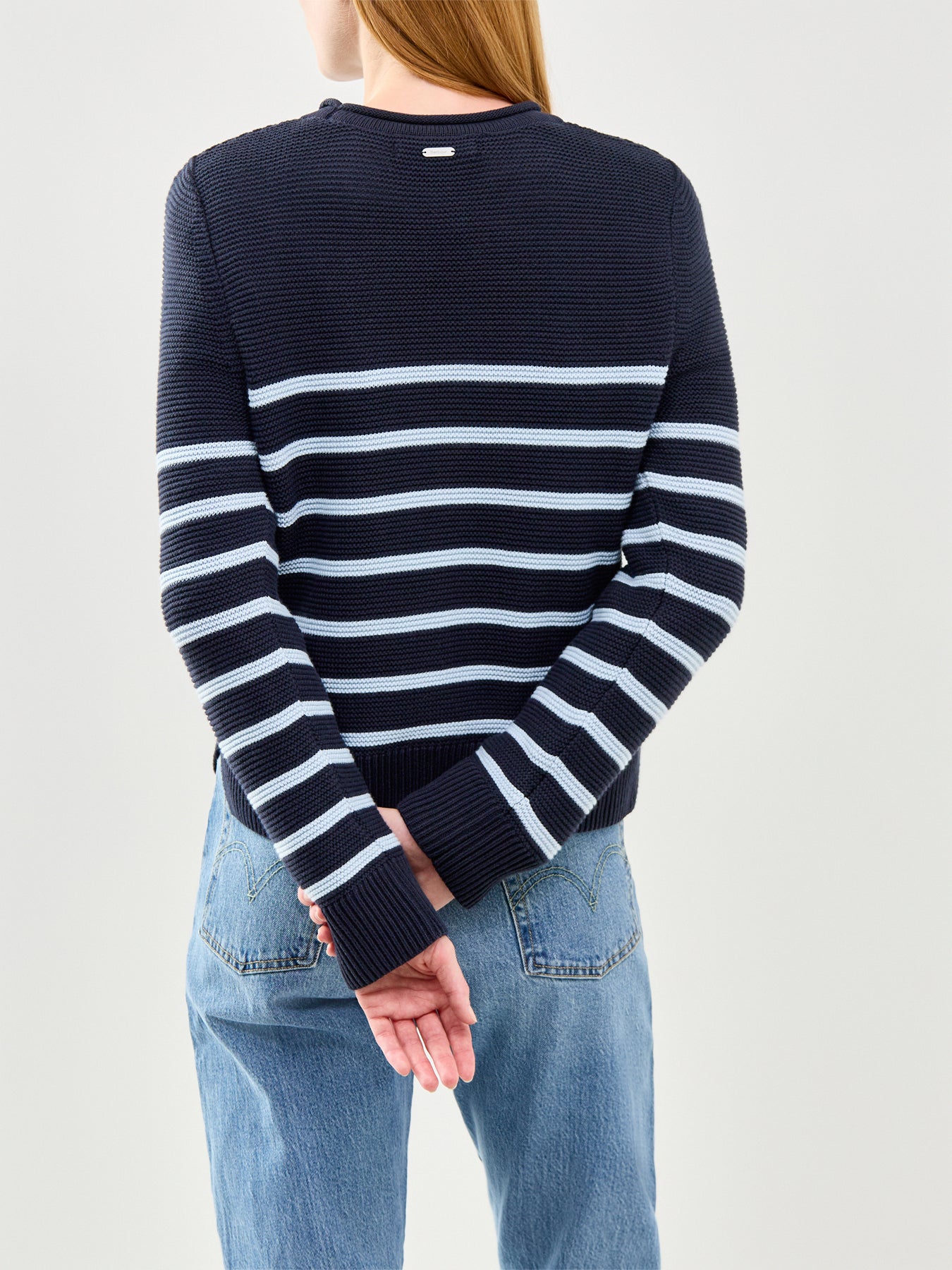 Hinton Knitted Jumper Navy