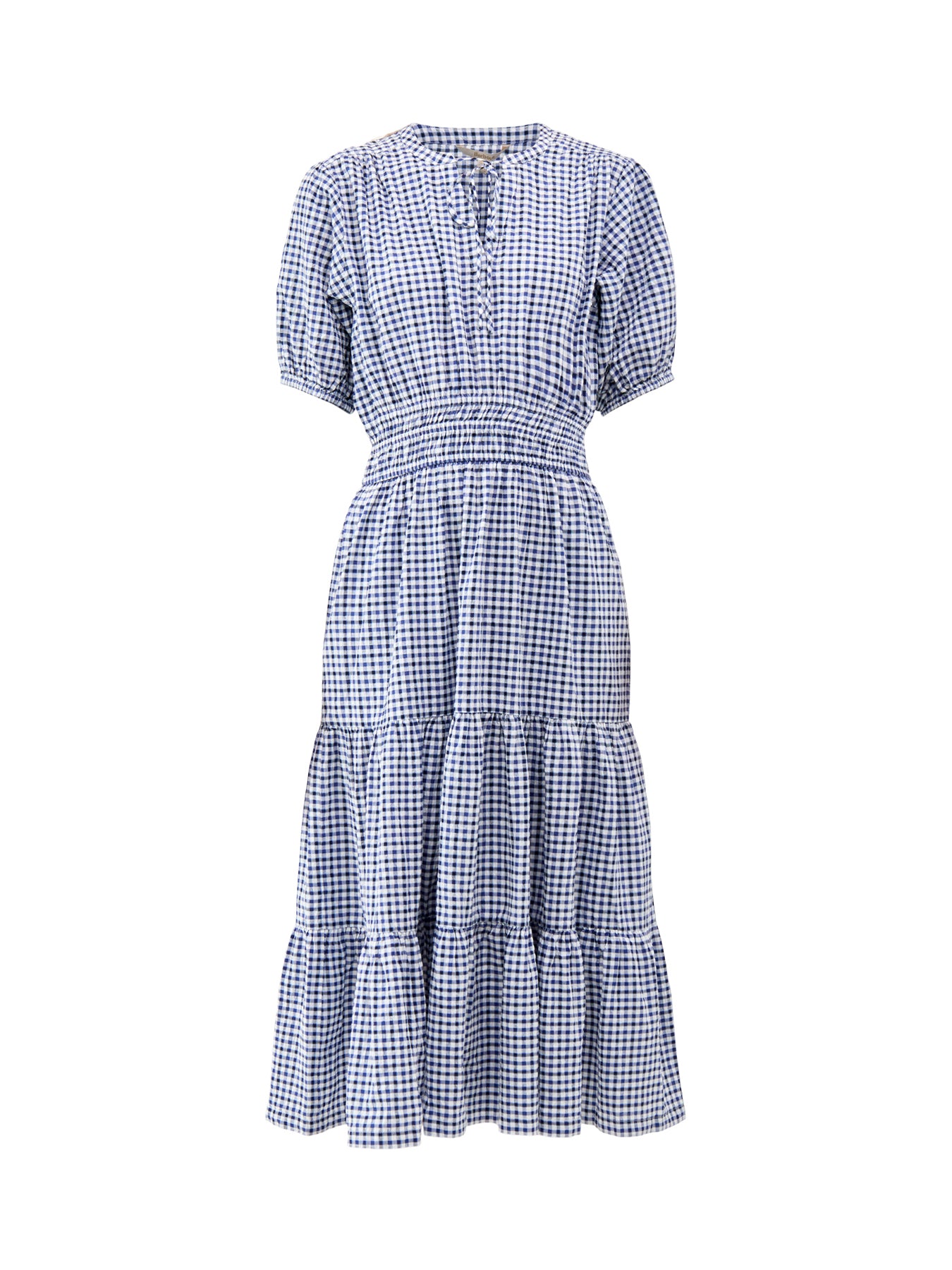 Ashwell Midi Smock Dress Blue