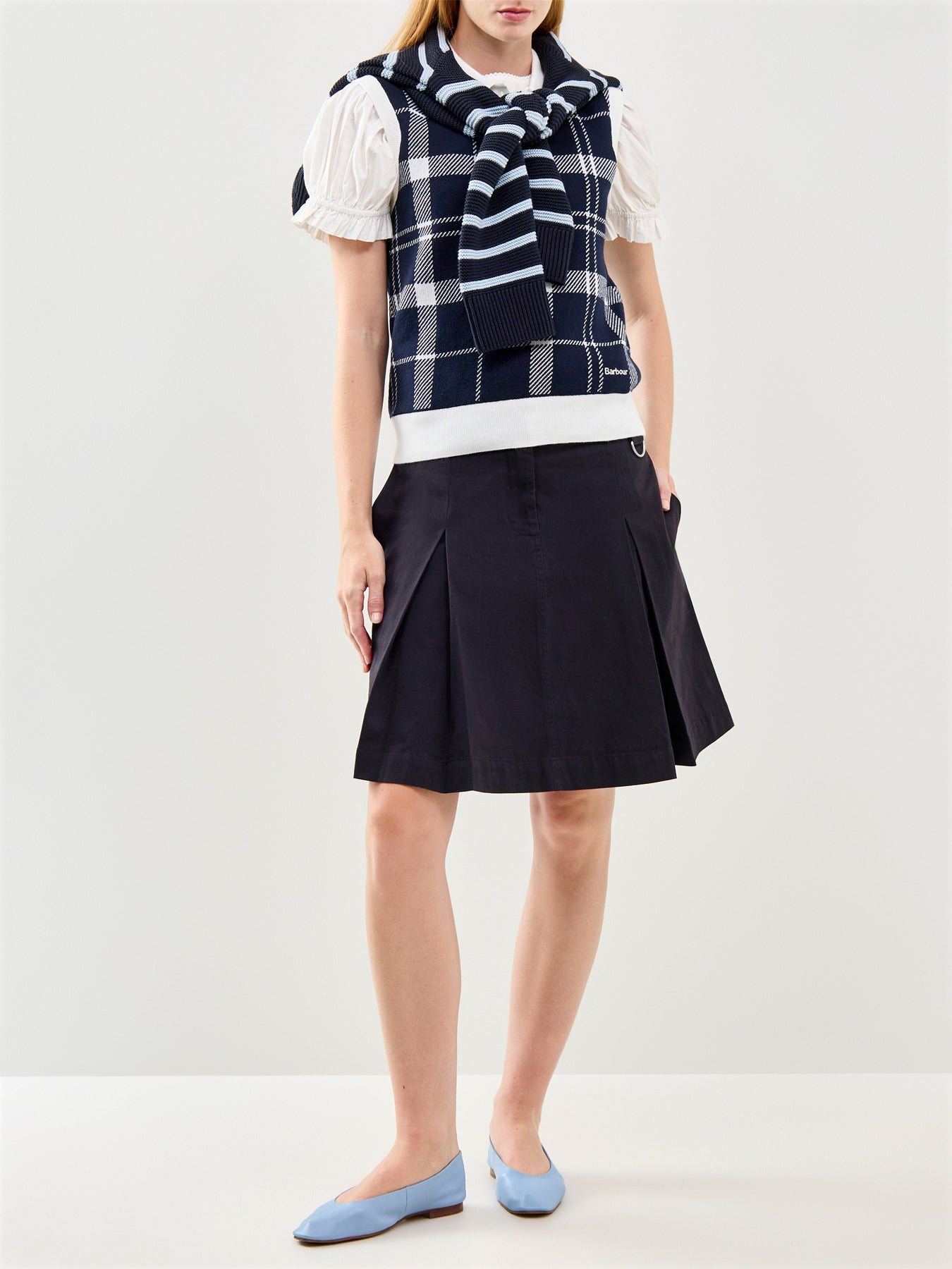 Aylesby Mini Skirt Navy