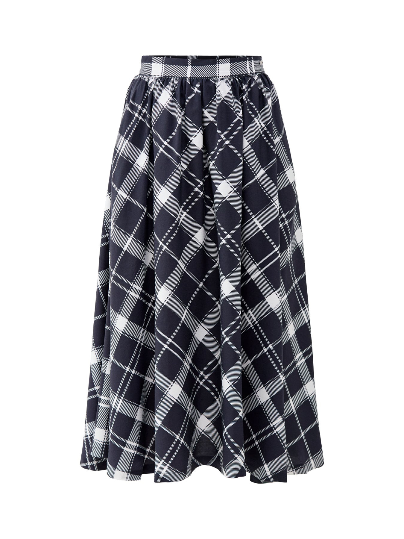 Baiton Midi Skirt Navy