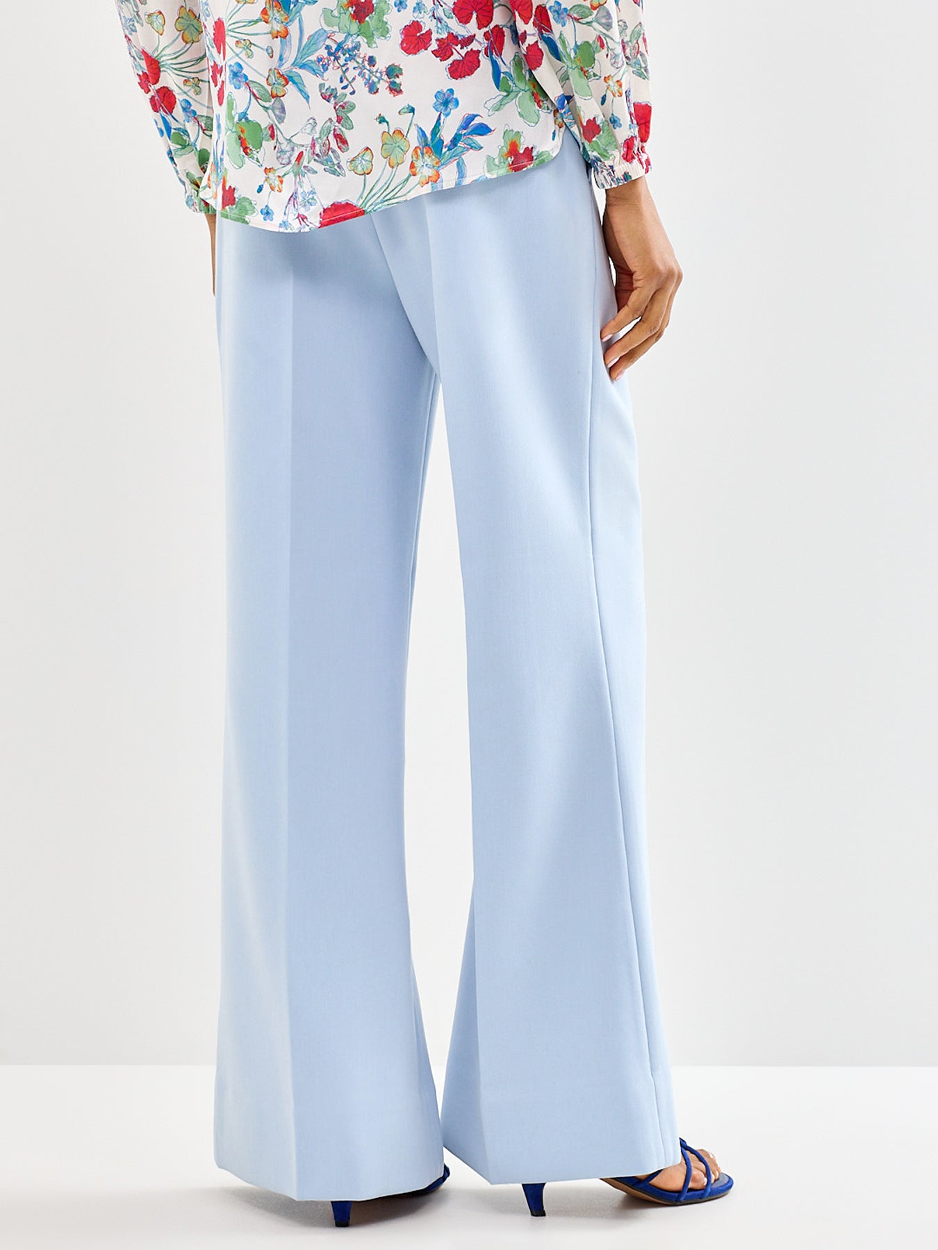 Danja Wide Leg Trousers Blue