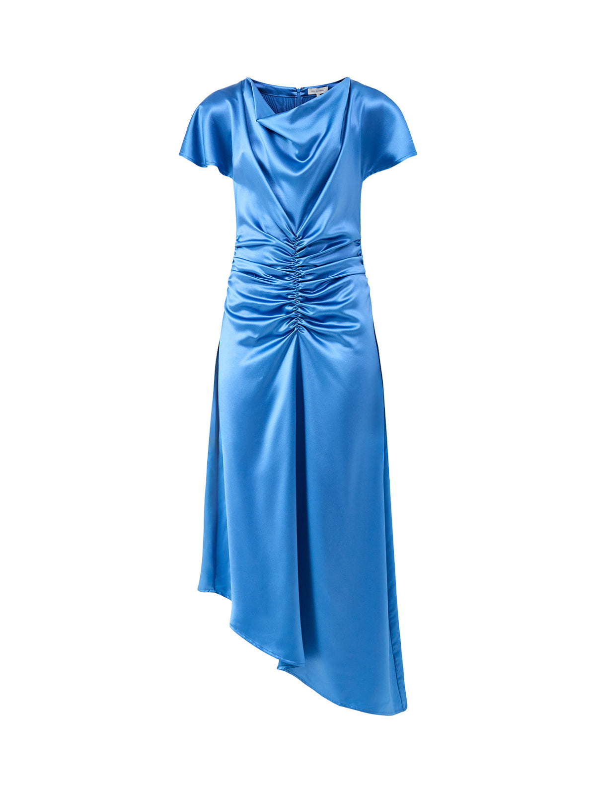 Jackie Fitted Midi Dress Blue
