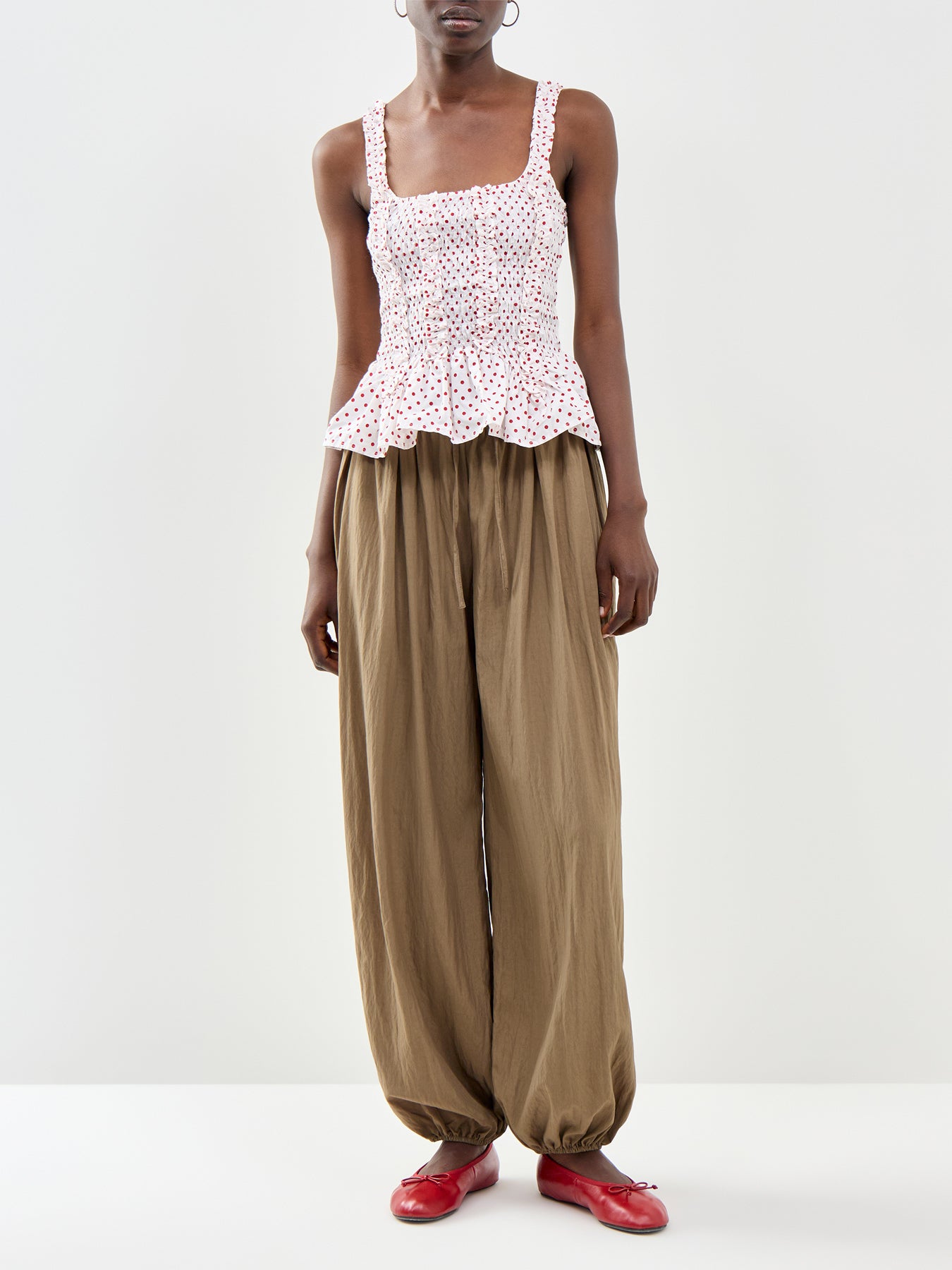 Raphi Polka Dot Cami Top