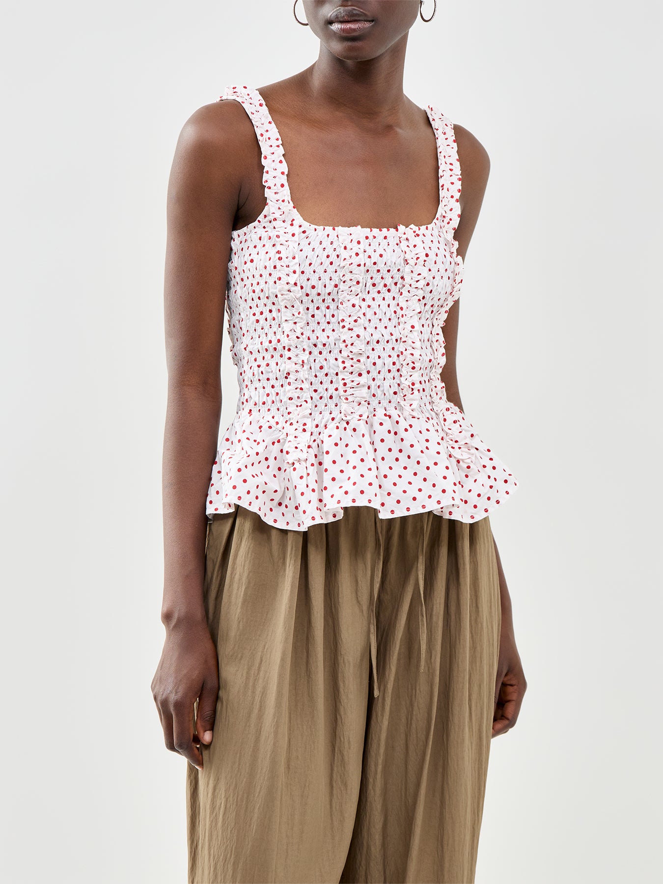 Raphi Polka Dot Cami Top