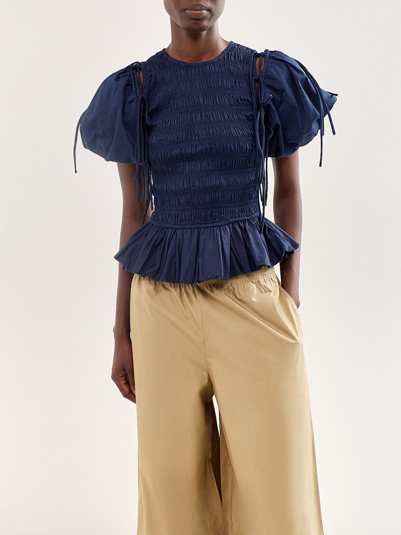Becca Multiway Blouse Navy