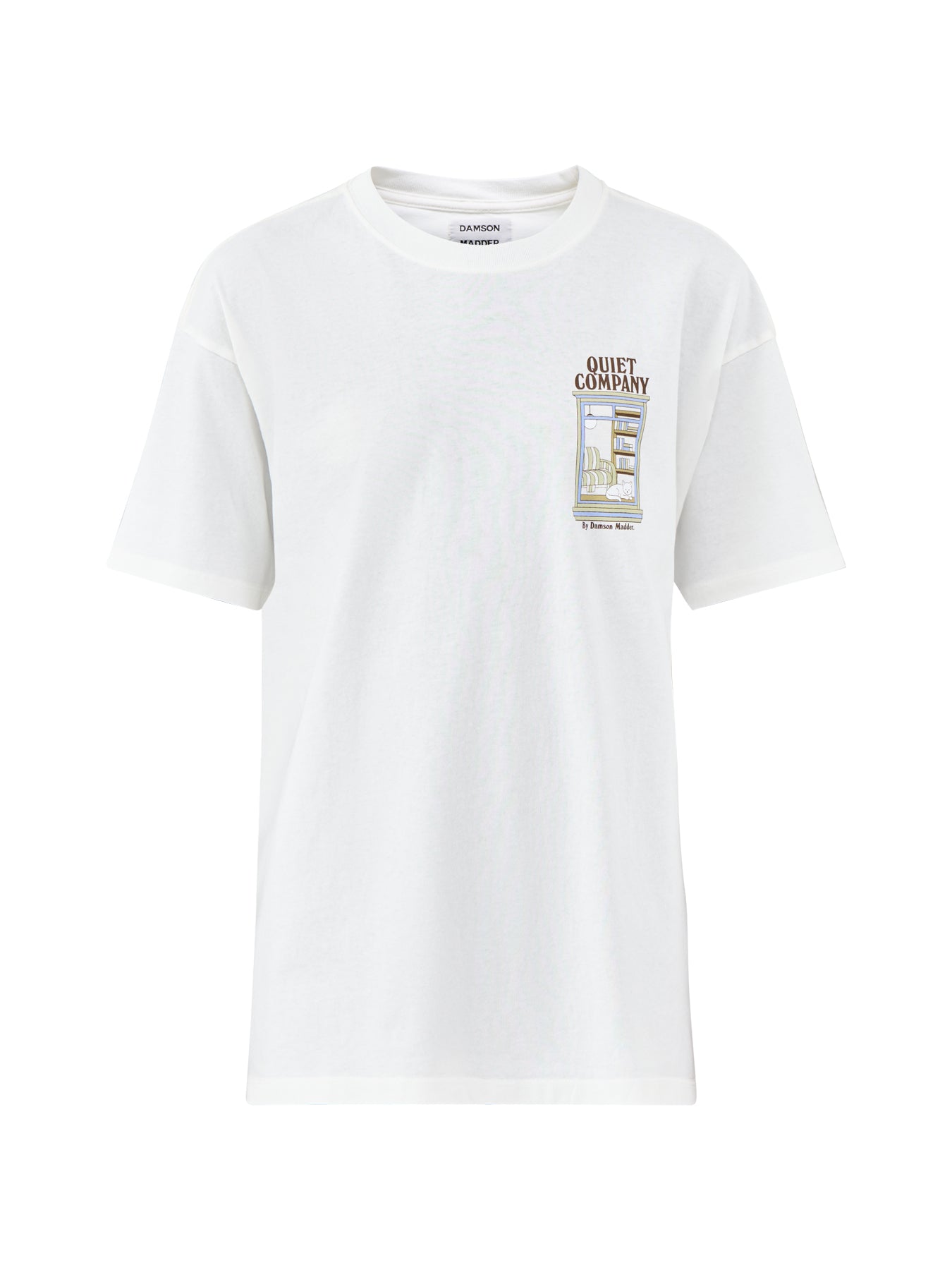Quiet Company Graphic T-Shirt White