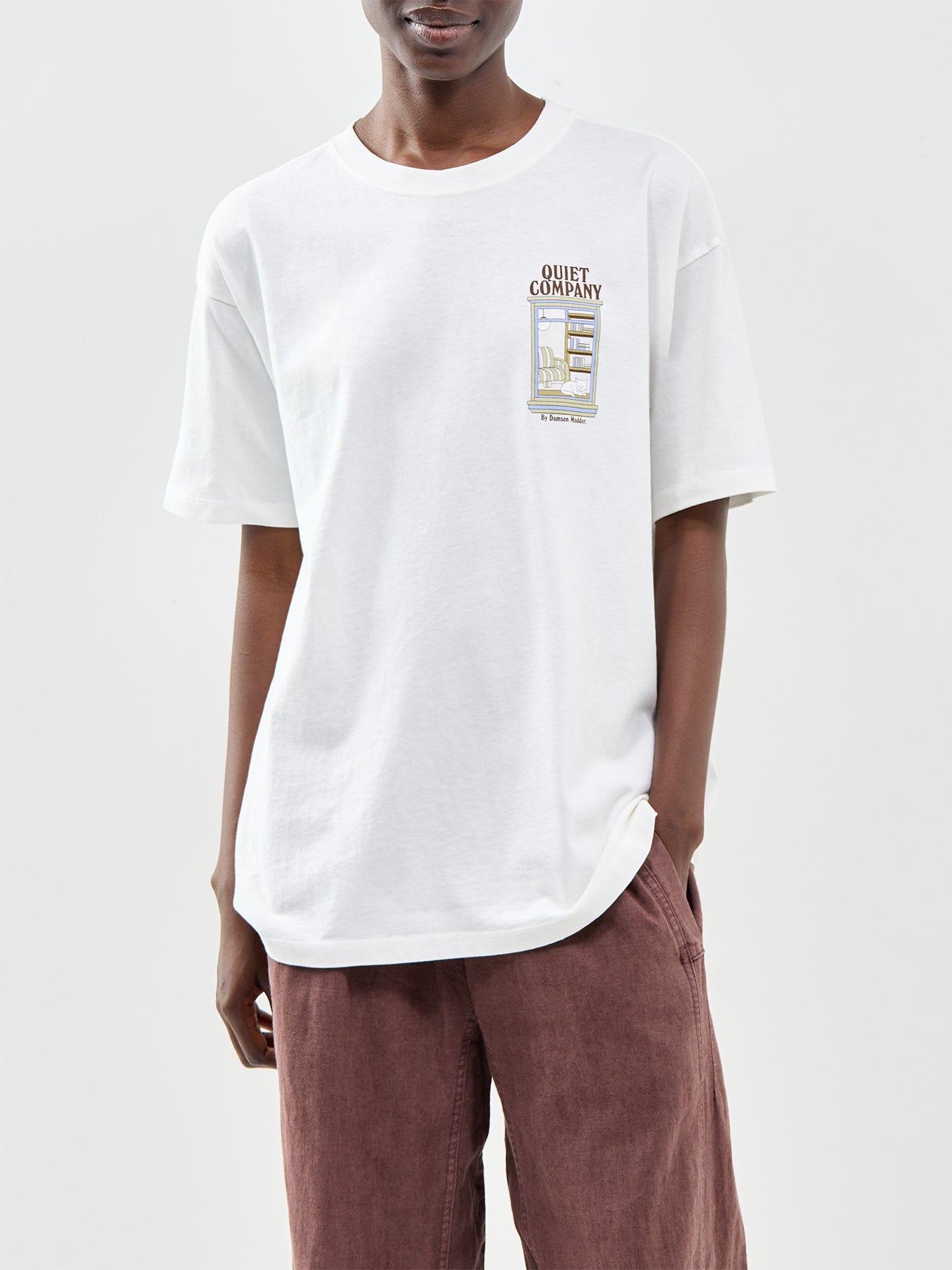 Quiet Company Graphic T-Shirt White