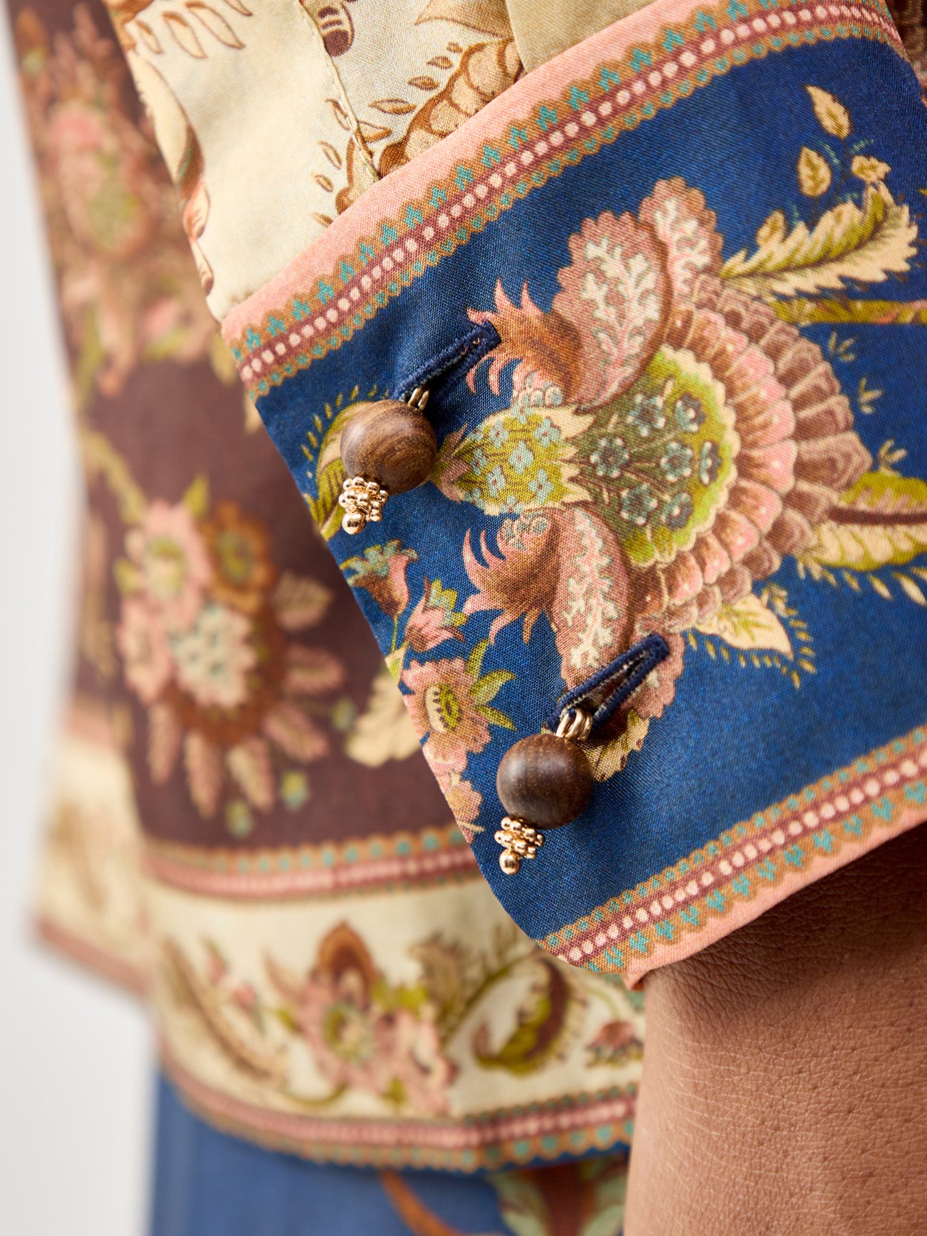 Aster Relaxed Silk Shirt Multi