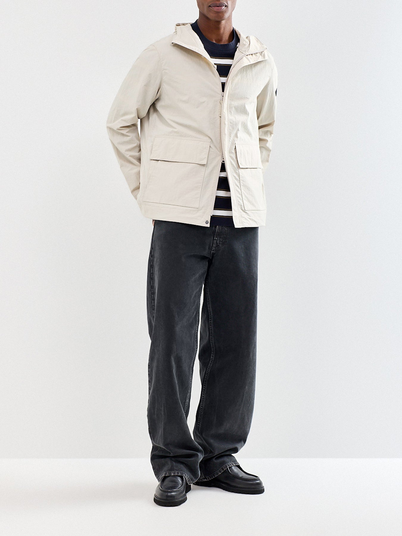 Barnwell Showerproof Jacket Cream