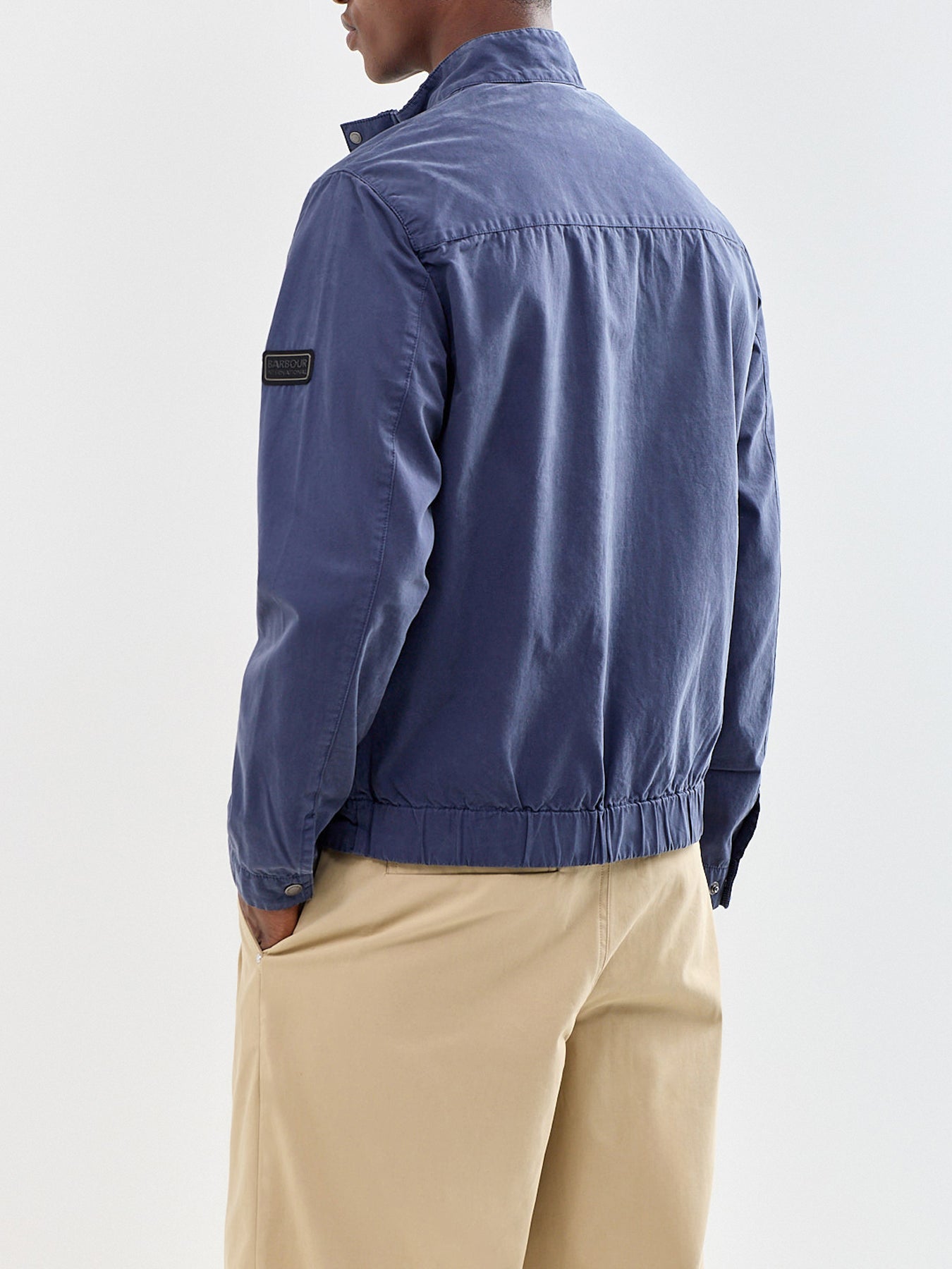 Melrow Casual Harrington Jacket Navy
