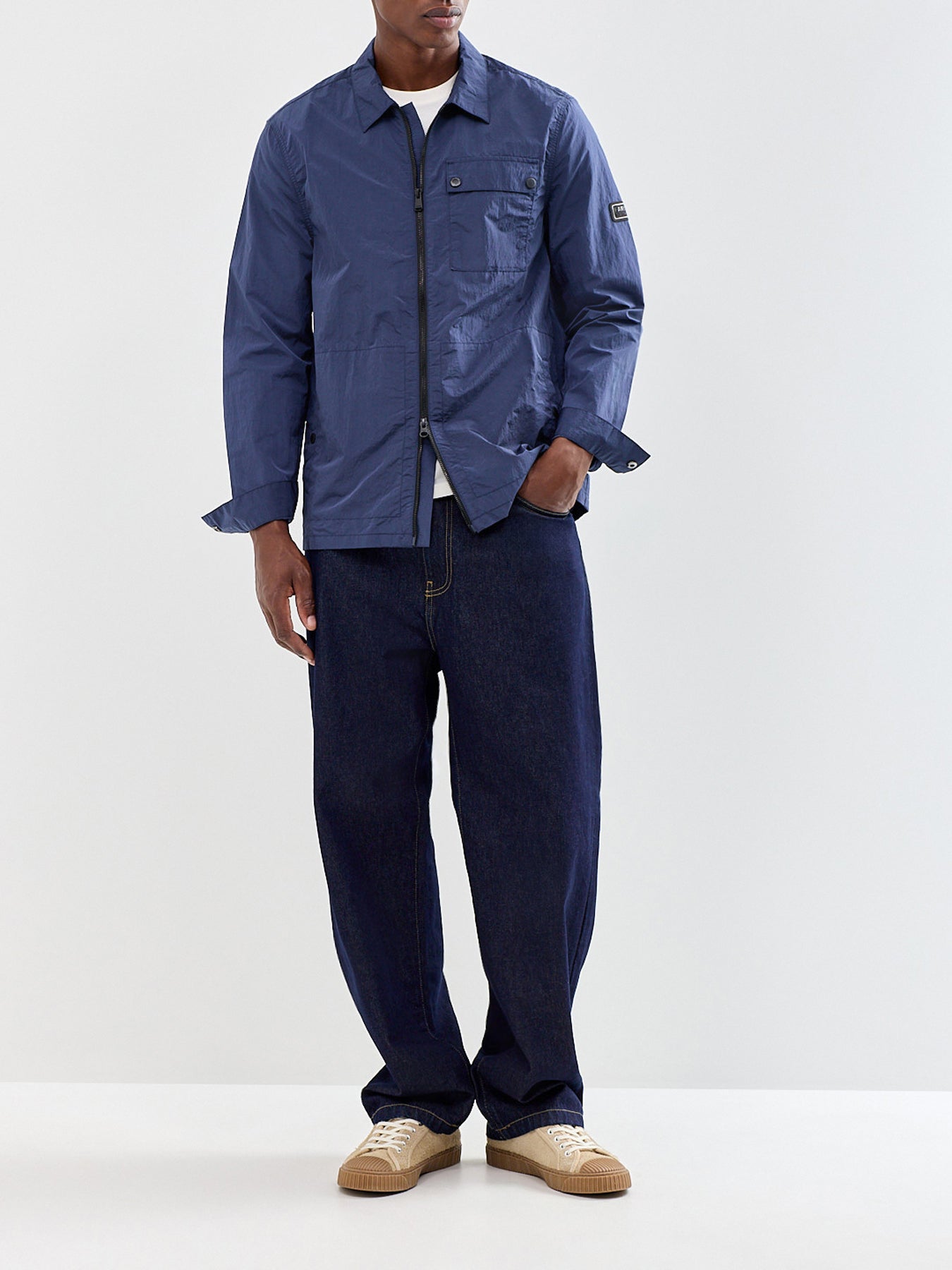 Inline Overshirt Navy