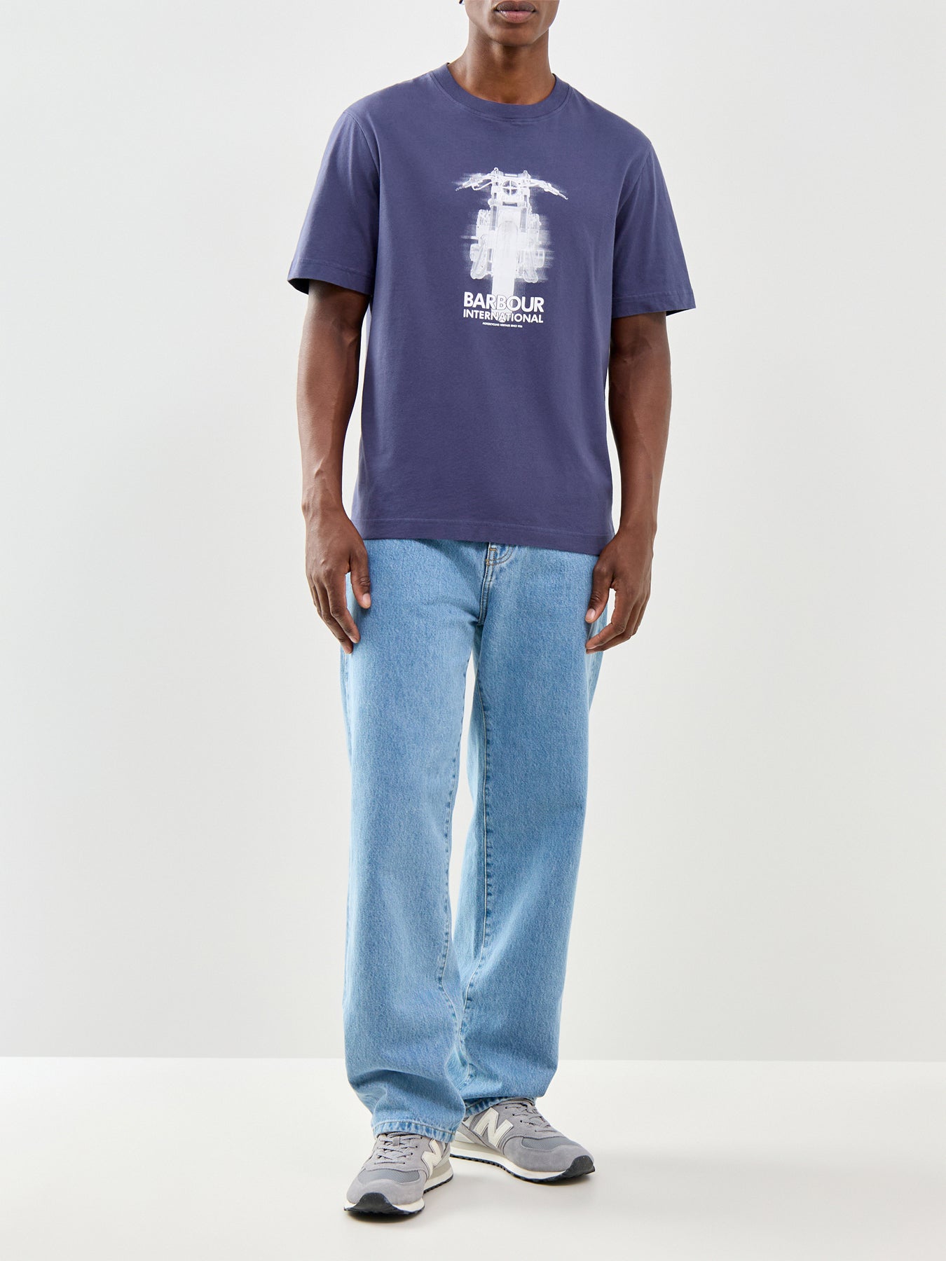 Hocking Graphic T-Shirt Navy