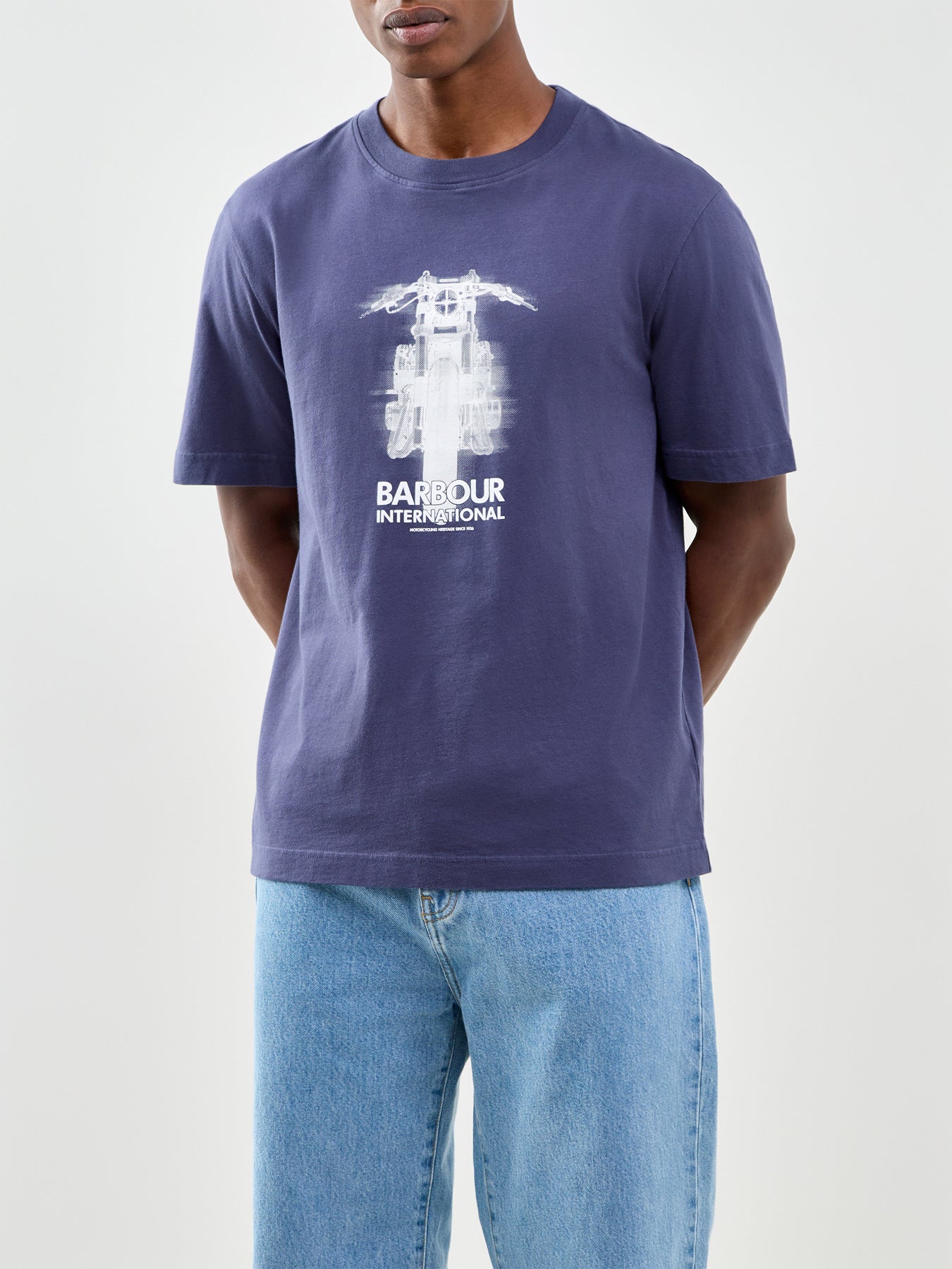 Hocking Graphic T-Shirt Navy