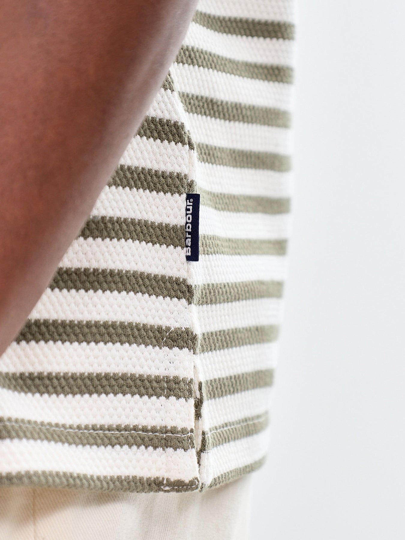 Farlam Striped Tailored Polo Shirt Multi