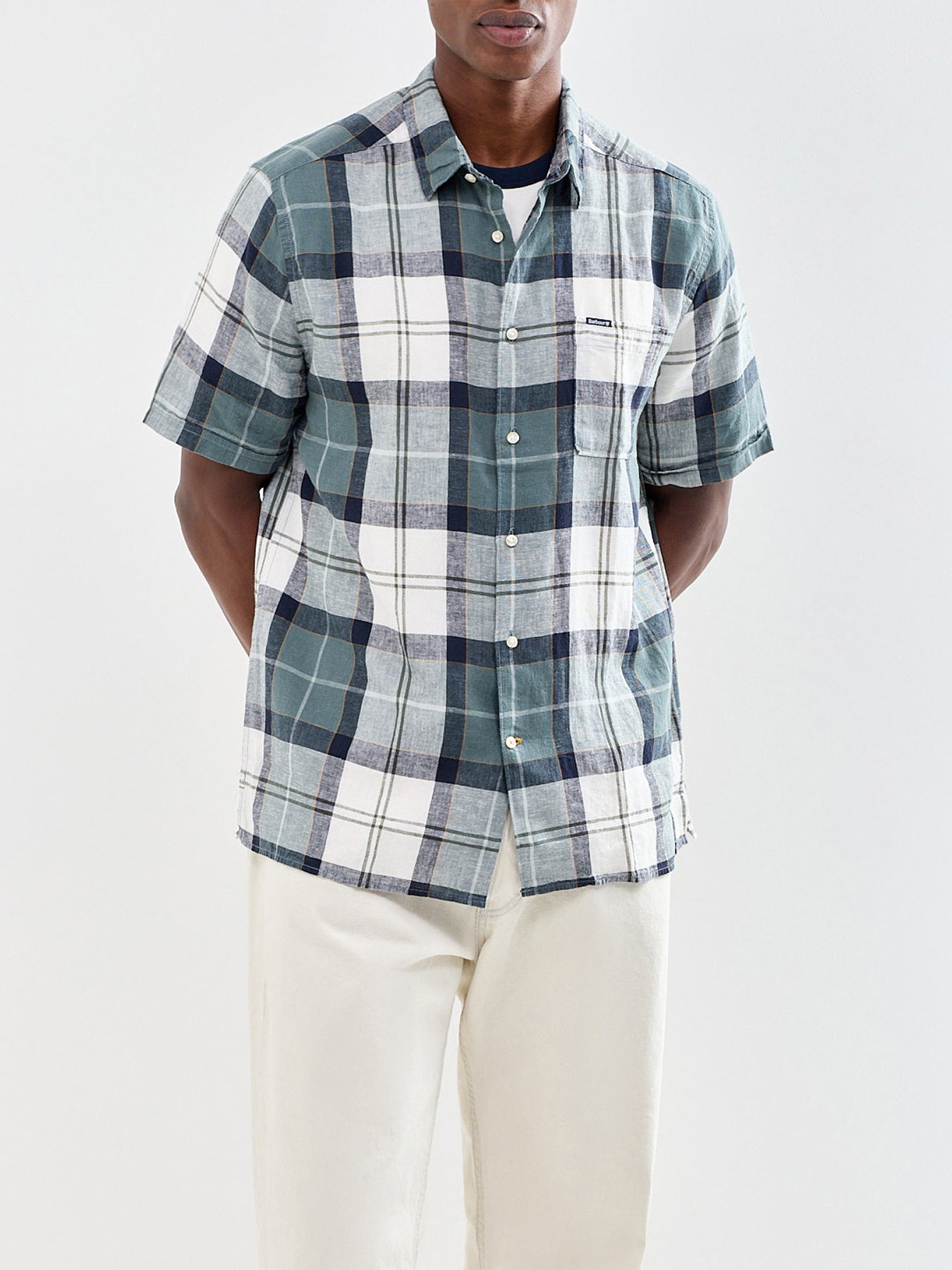 Croft Tartan Short Sleeve Shirt Multi