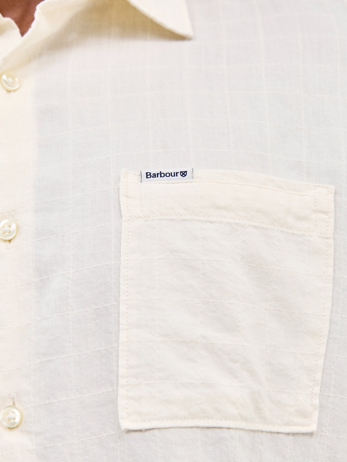 Kingswood Ripstop Short Sleeve Summer Shirt White