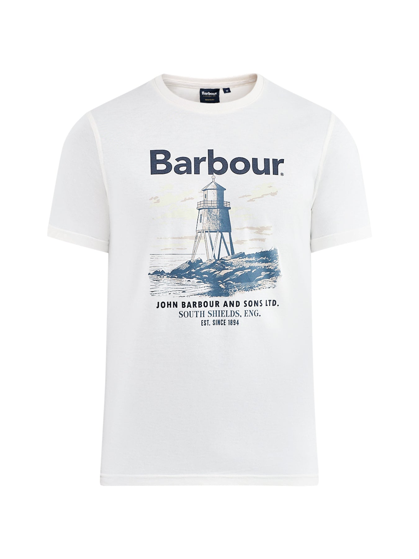Harbourside Graphic Tailored T-Shirt White